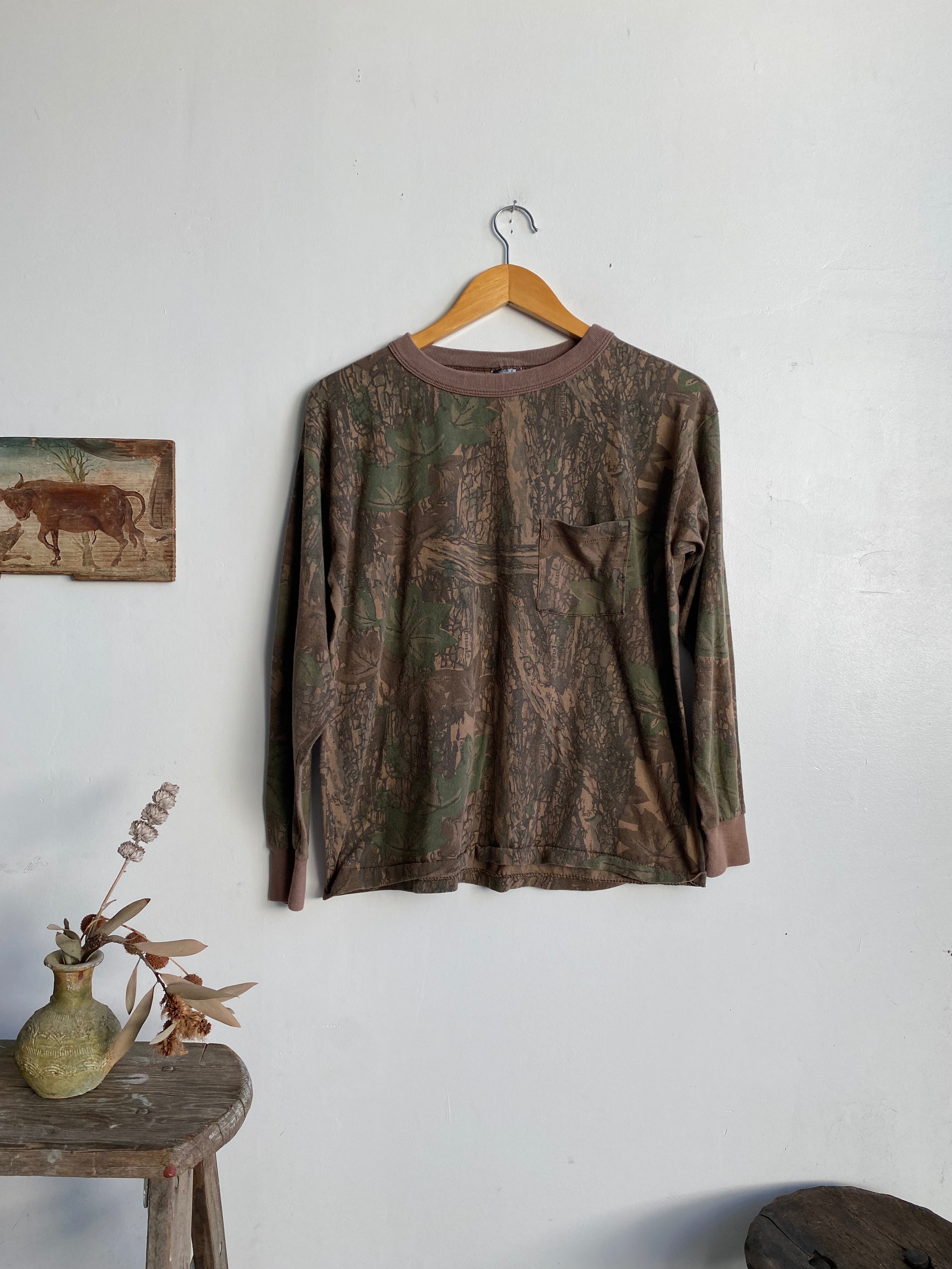 1980s Camo Long Sleeve (Boxy M)