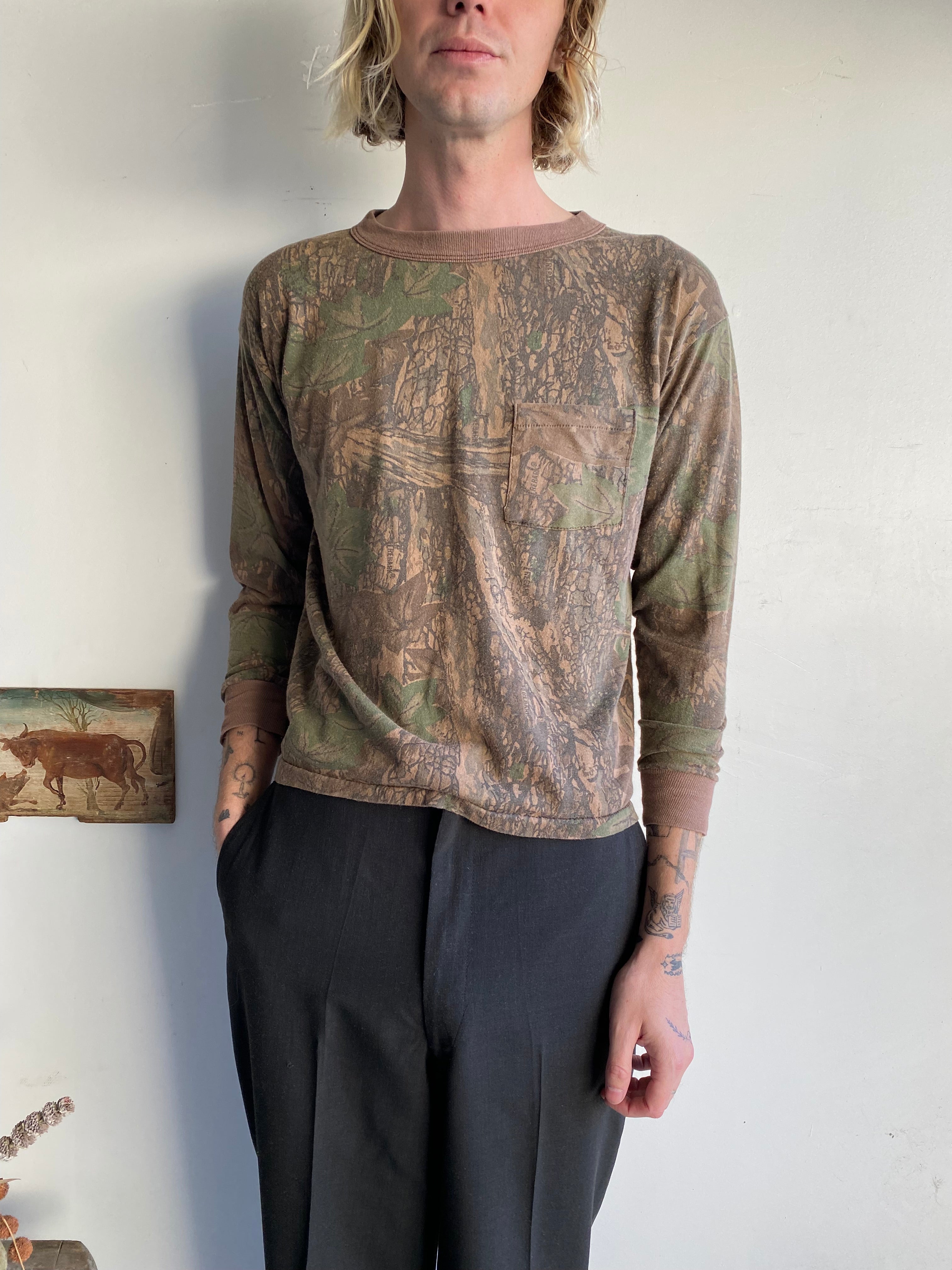 1980s Camo Long Sleeve (Boxy M)