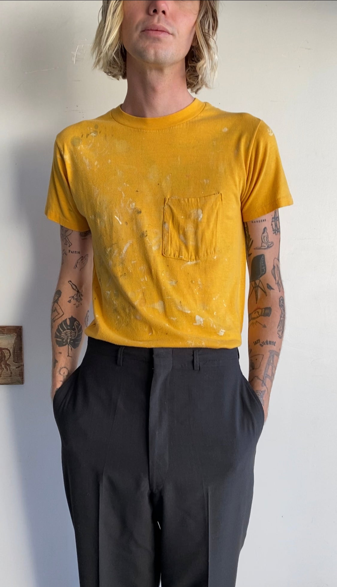 1980s Thrashed Rogers Painting Co. Tee (S/M)