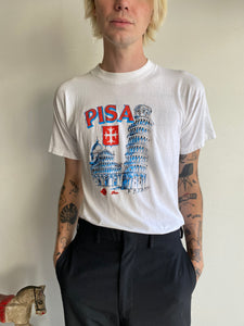 1980s Lightly Thrashed Pisa Tourism Tee (S)