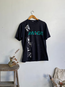 1980s Thrashed Image T-Shirt (L)