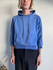 1980s Sunfaded Thermal Lined Hoodie (Boxy S)