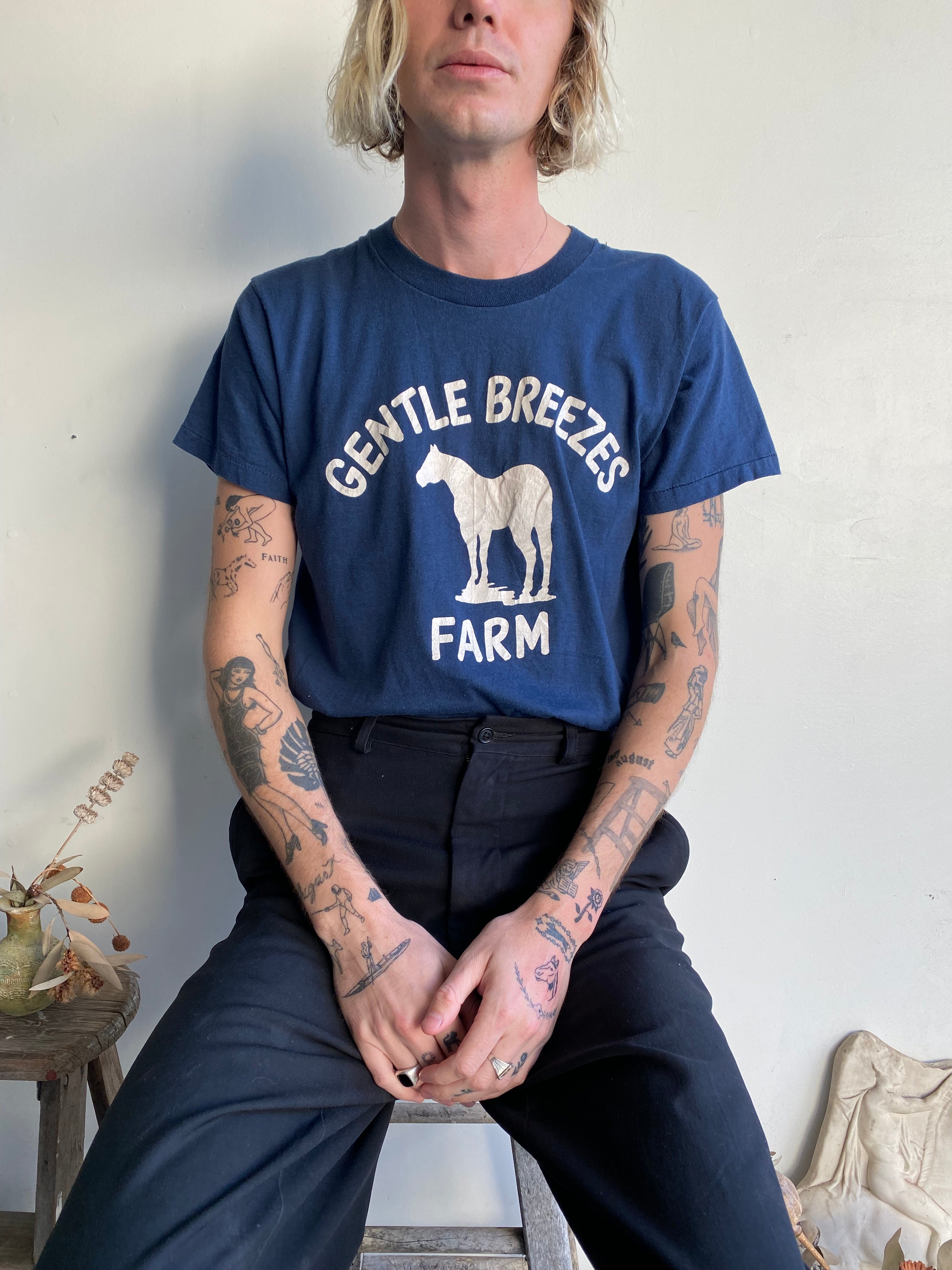 1980s Gentle Breezes Farm Tee (M)