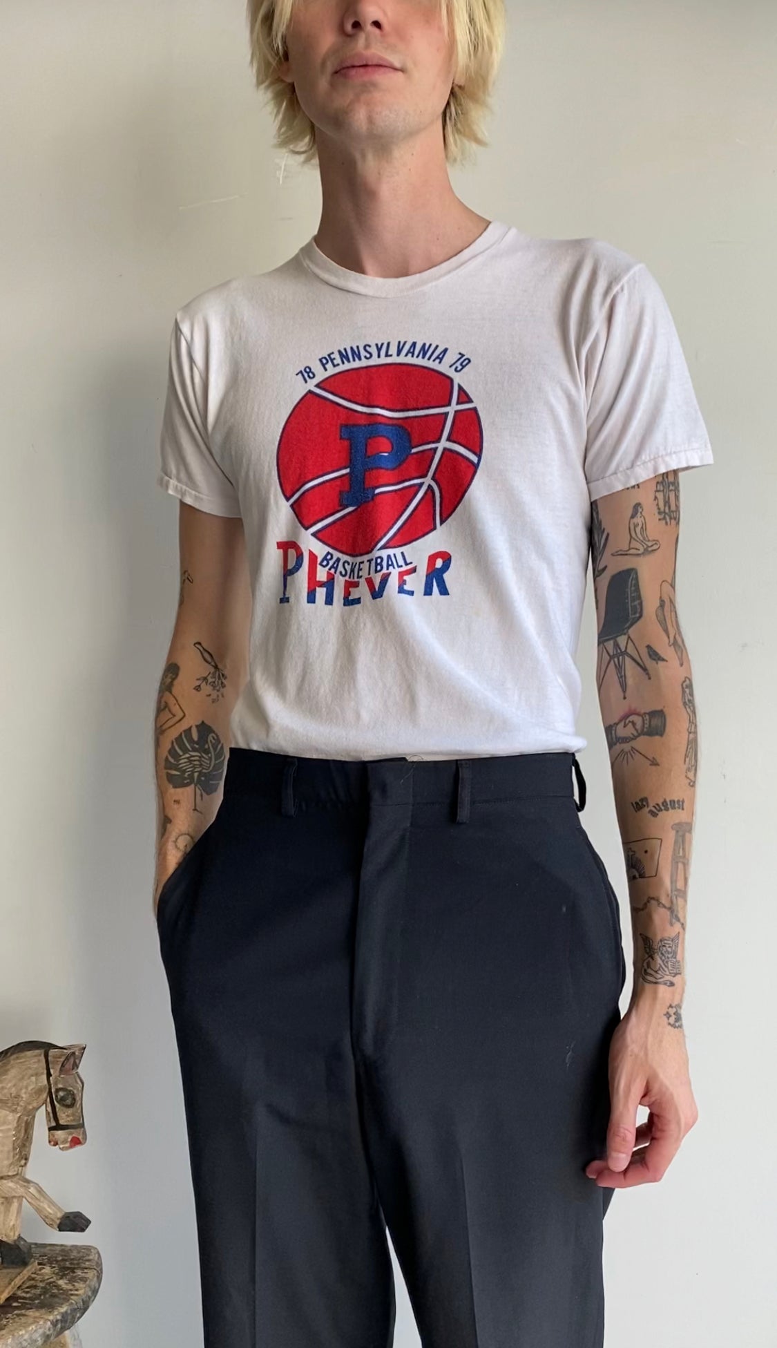 1979 Phever Basketball Tee (S/M)