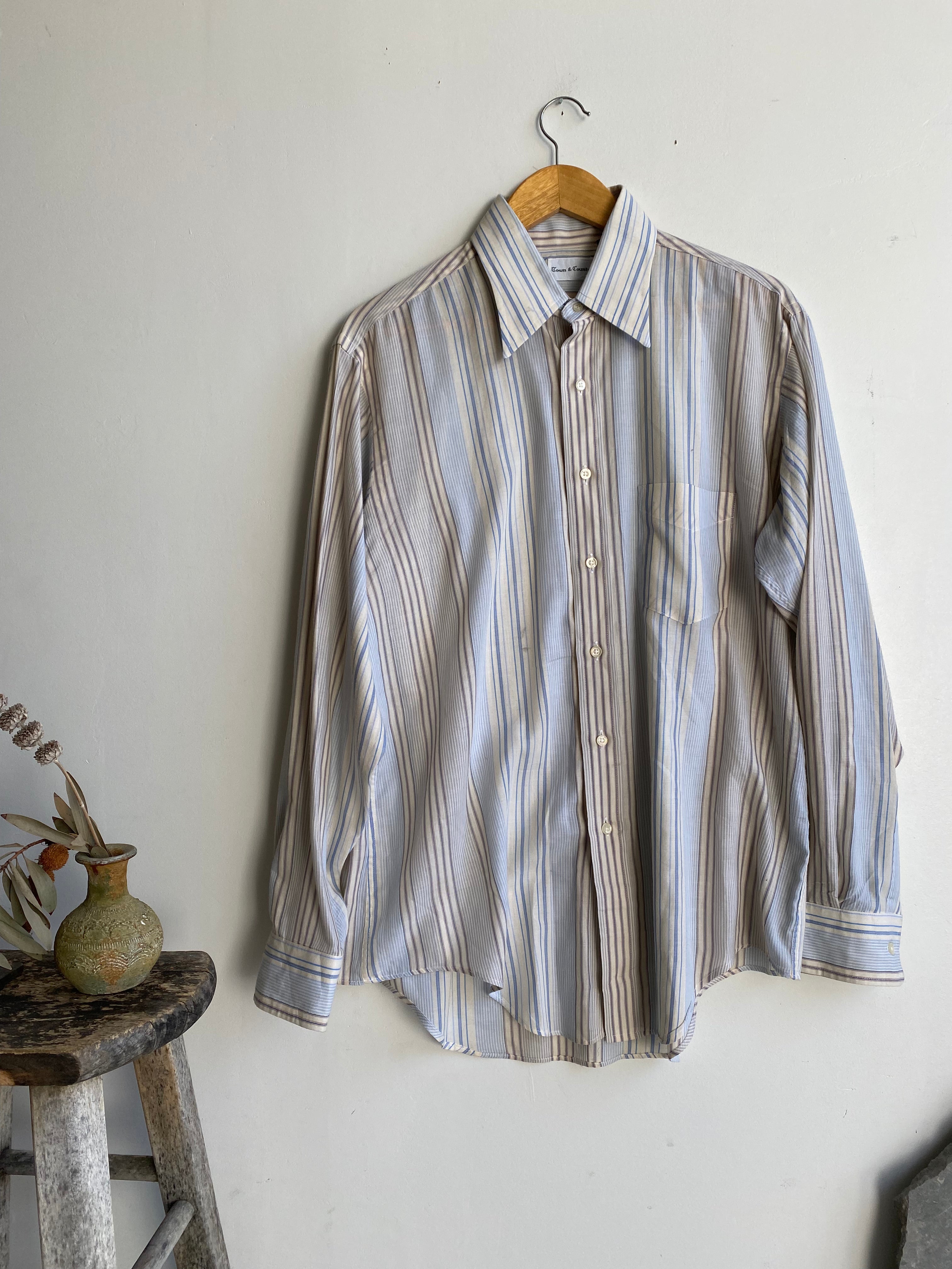 1980s Town and Country Dress Shirt (L)