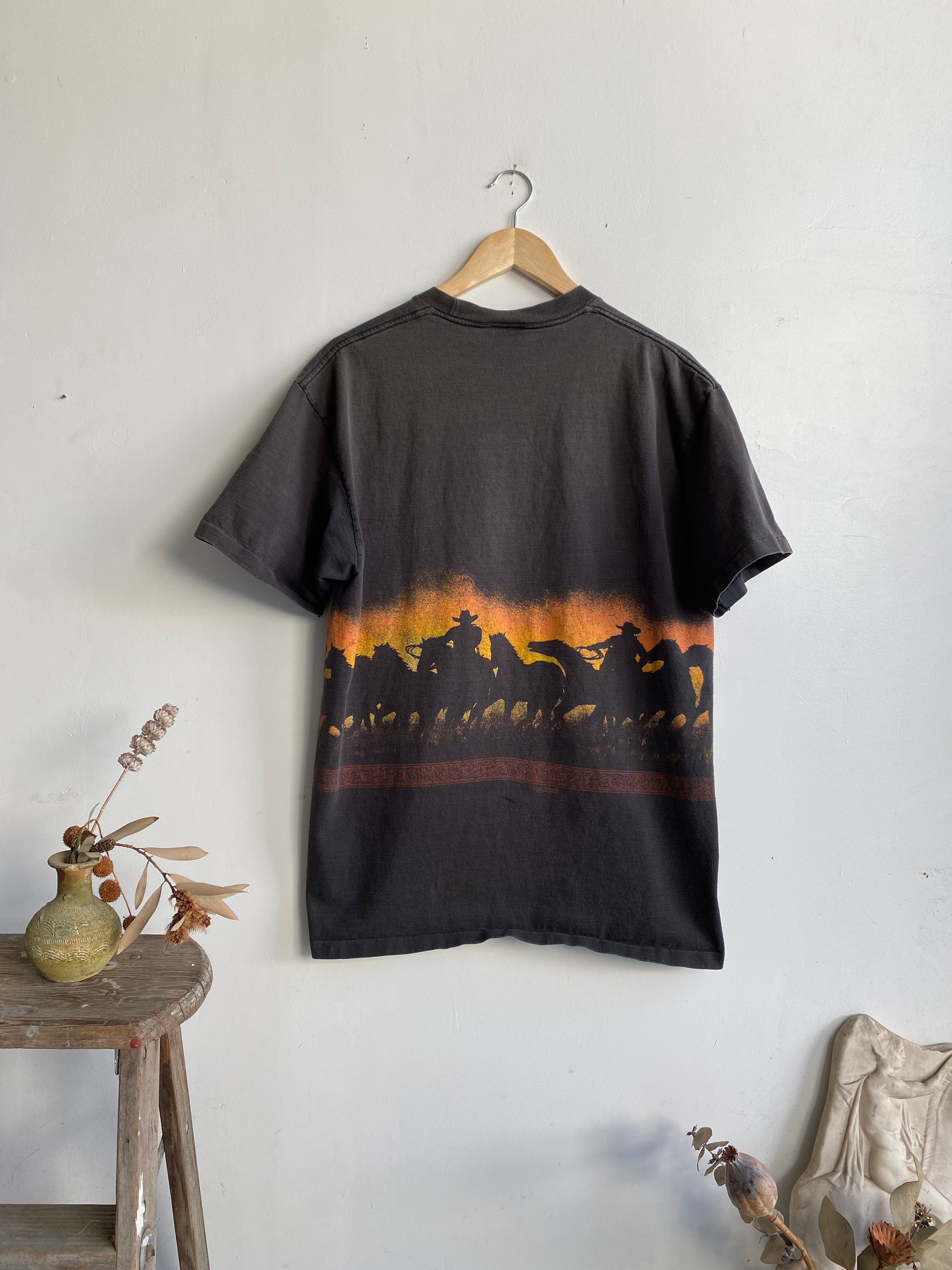 1990s Colorado Wrap-Around Cowboy Tee (L)