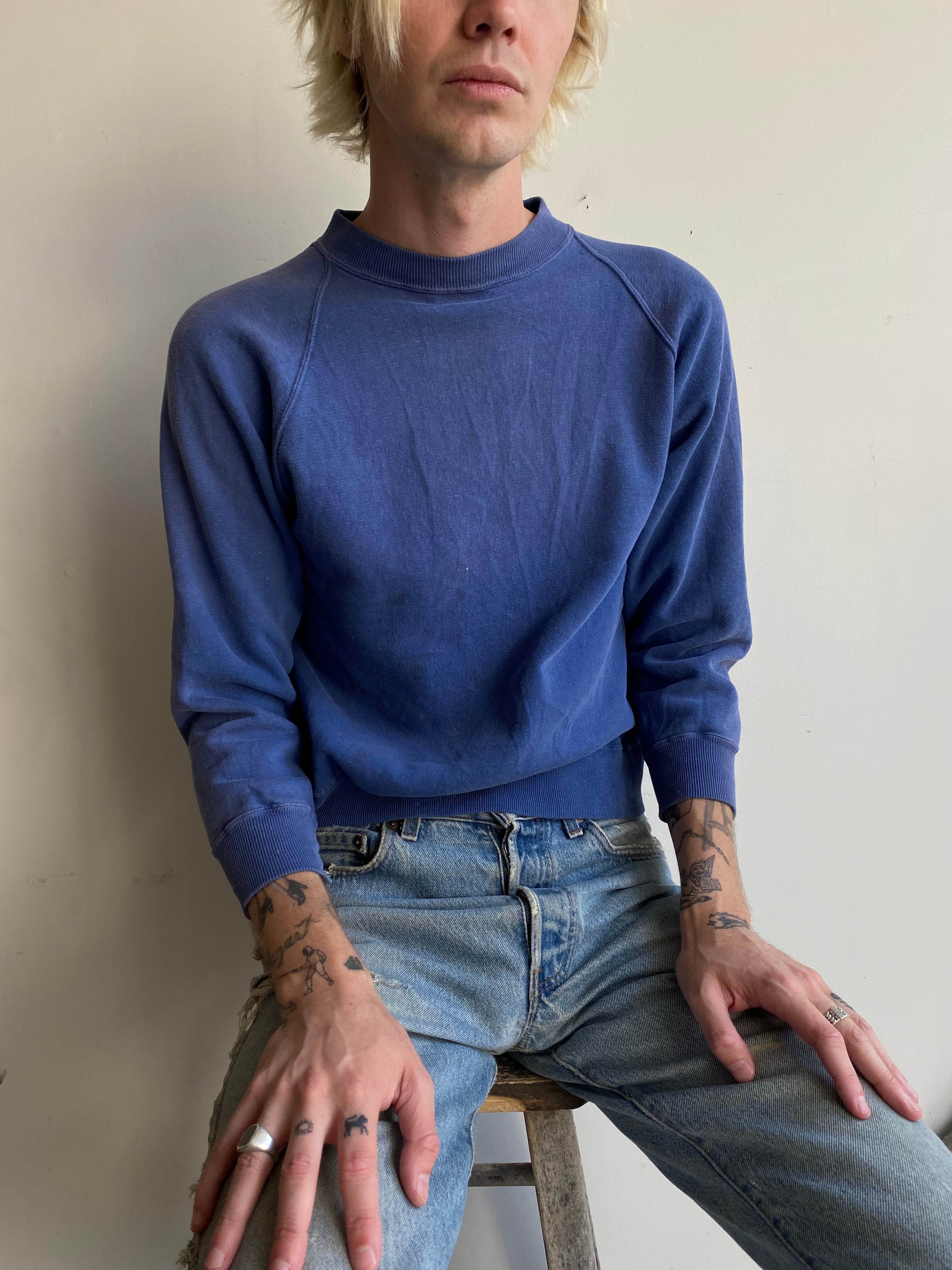 1980s Blank Sweatshirt (Boxy S/M)