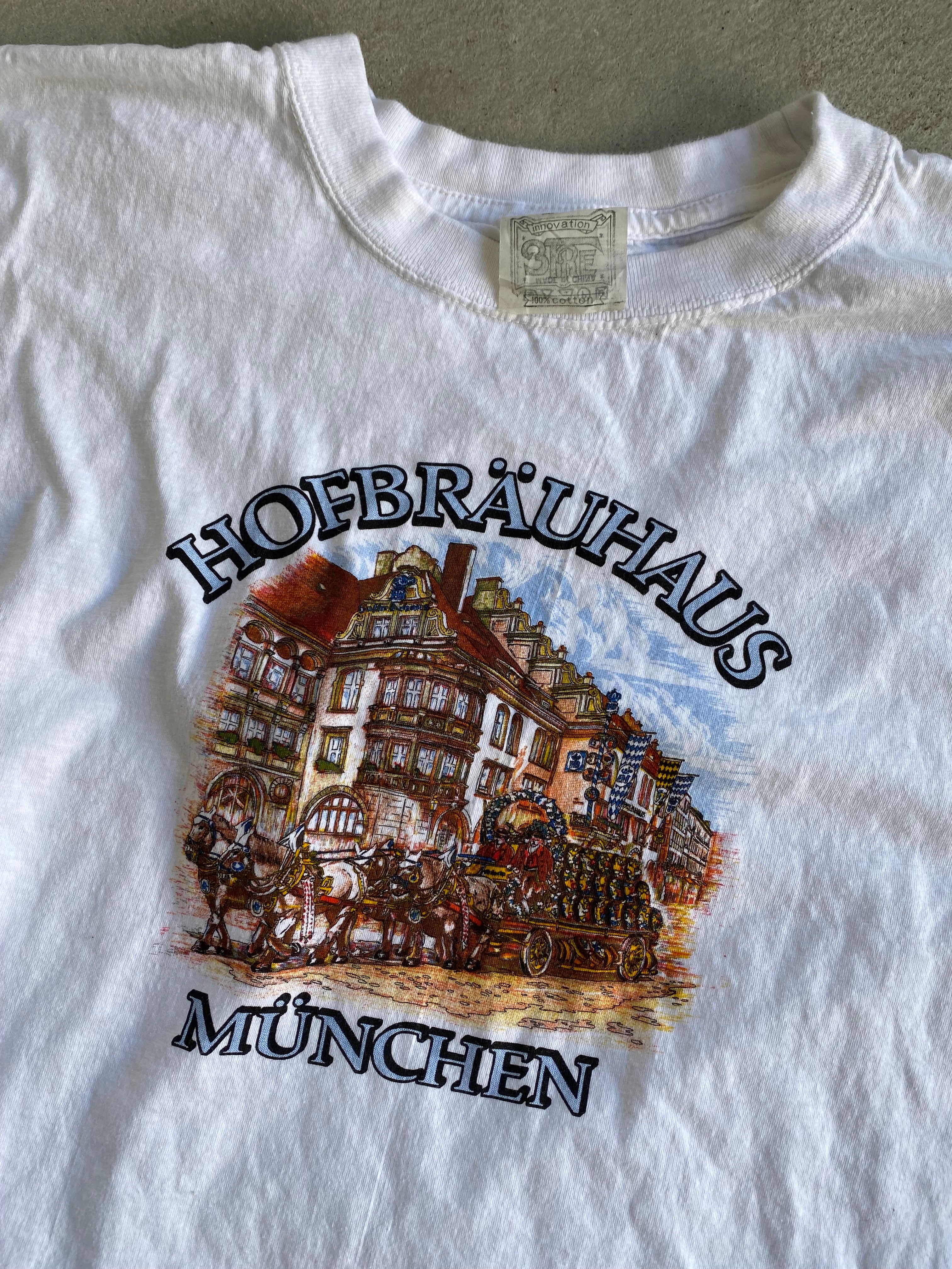 1980s Hofbrauhaus Tourism T-Shirt (M)