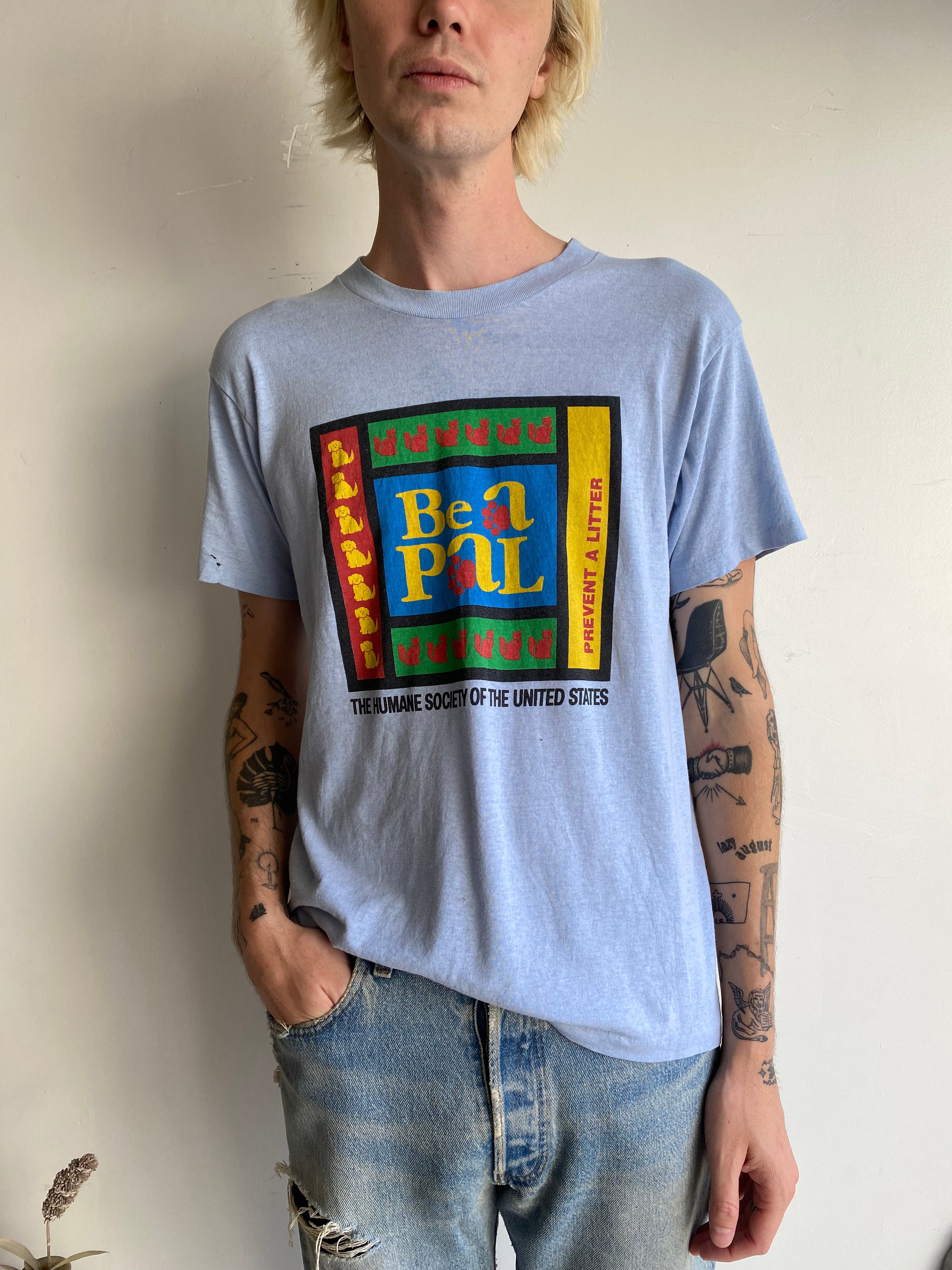 1990s Humane Society T-Shirt (M)