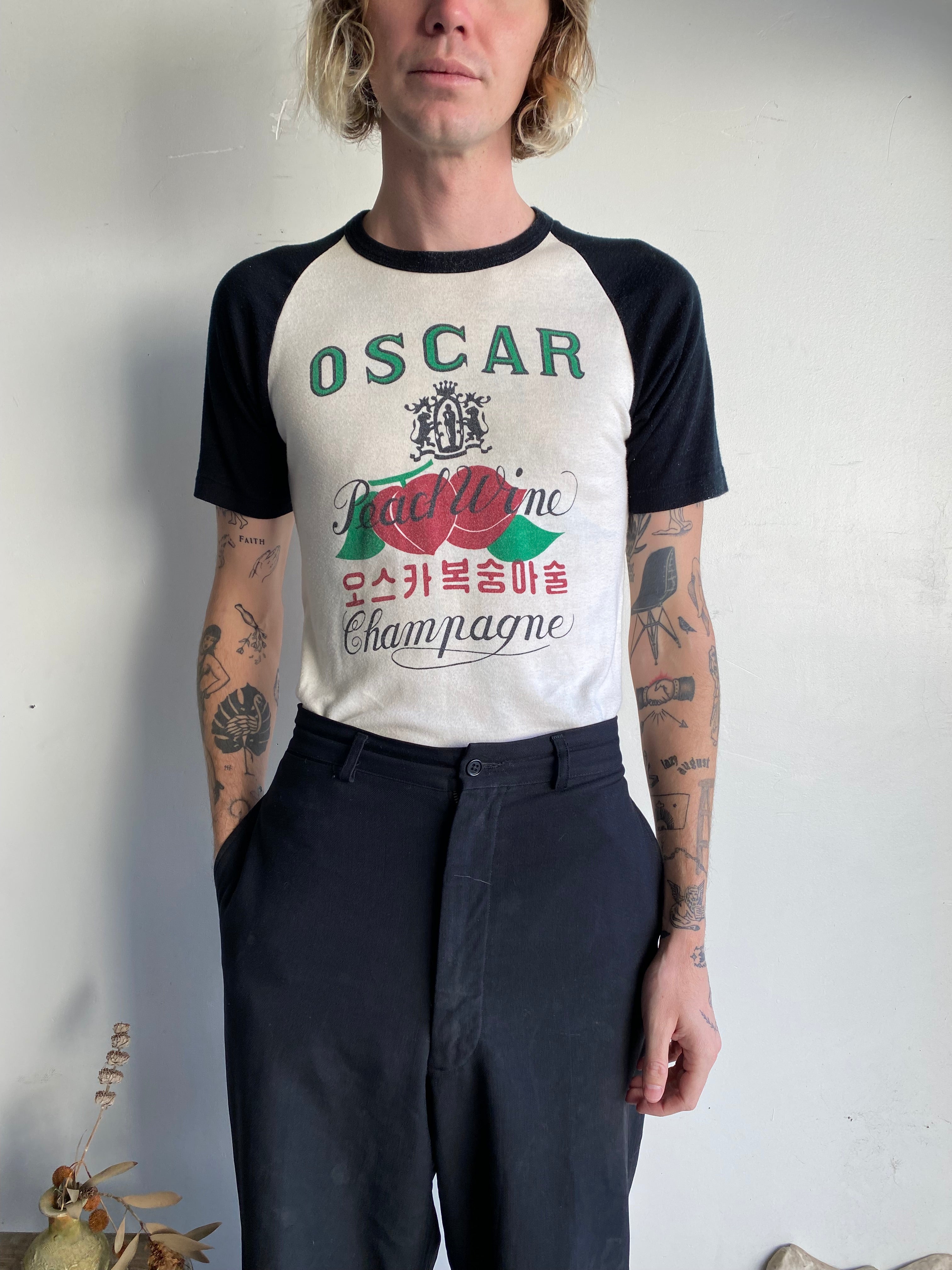 1990s Oscar Champagne T-Shirt (S)