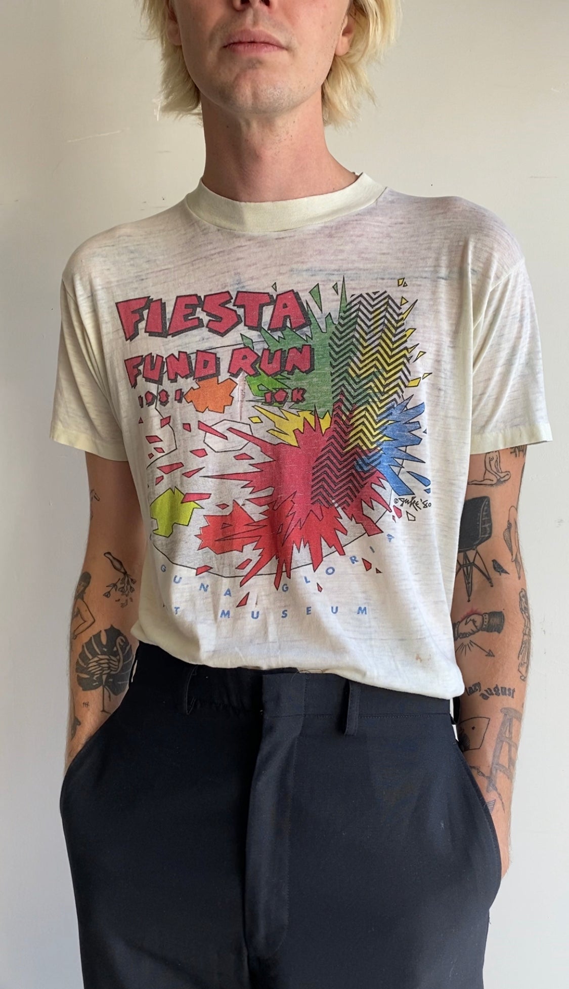 1981 Paper Thin Fiesta Fund Run T-Shirt (M)