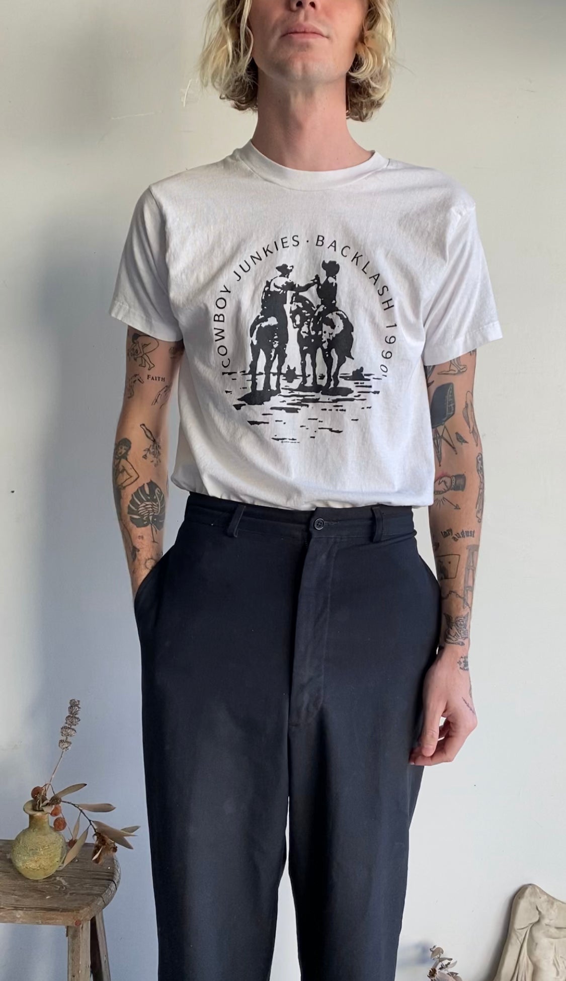 1990 Cowboy Junkies Tee (M/L)