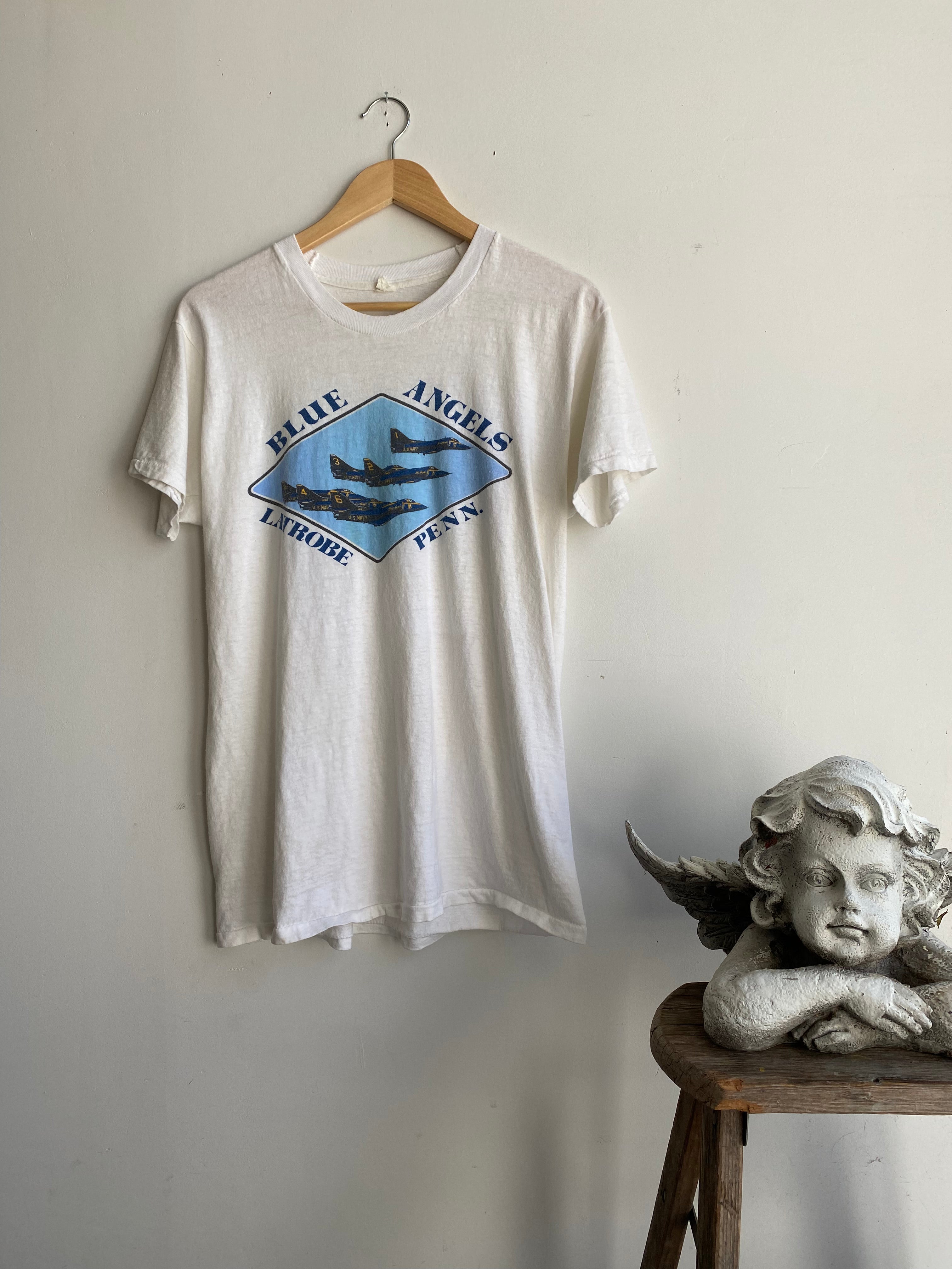 1980s Blue Angels T-Shirt (M)