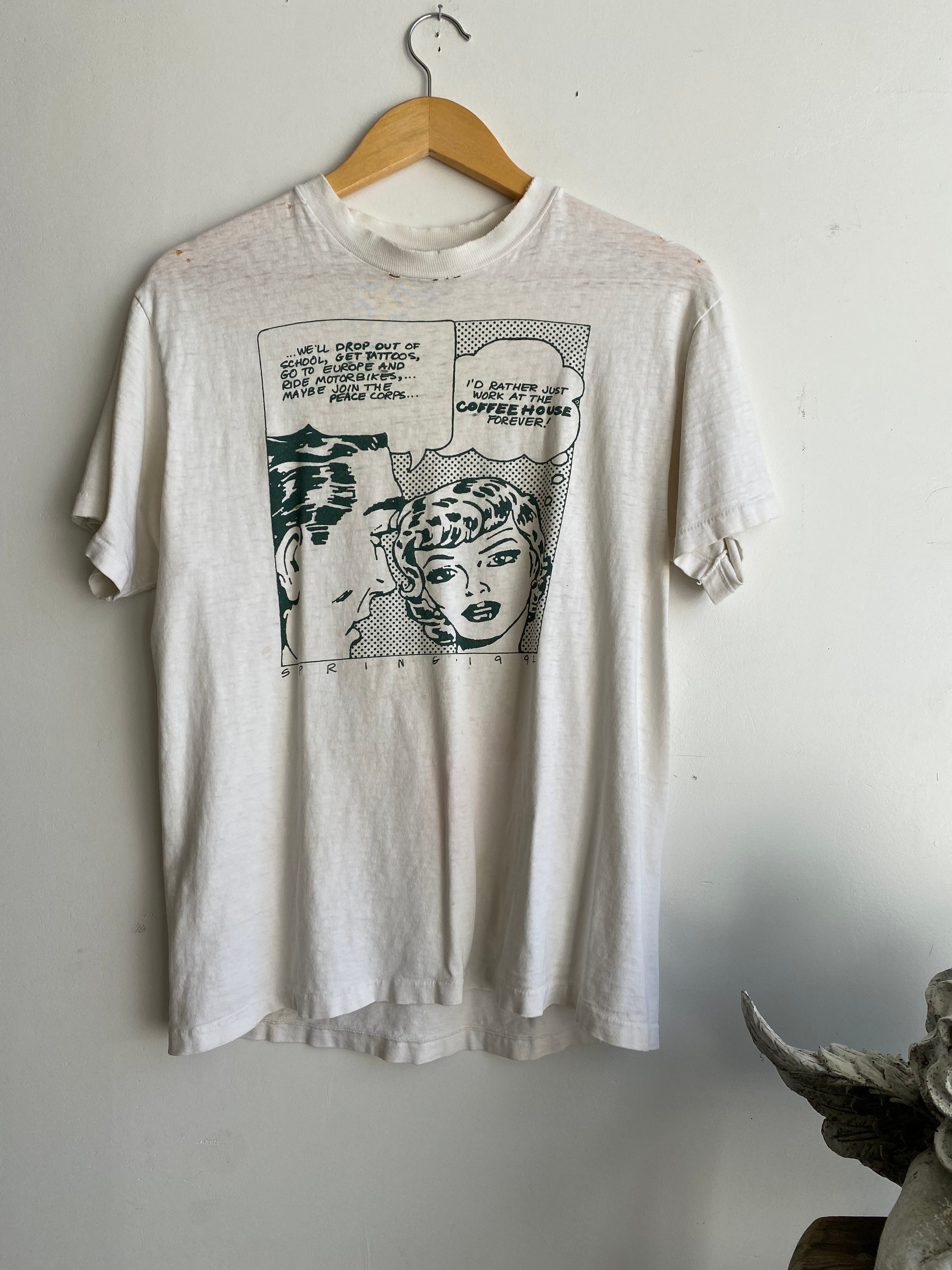 1992 Light Thrashed Tattoo Tee (S/M)