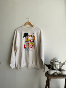 1990s Clown Sweatshirt (XL)