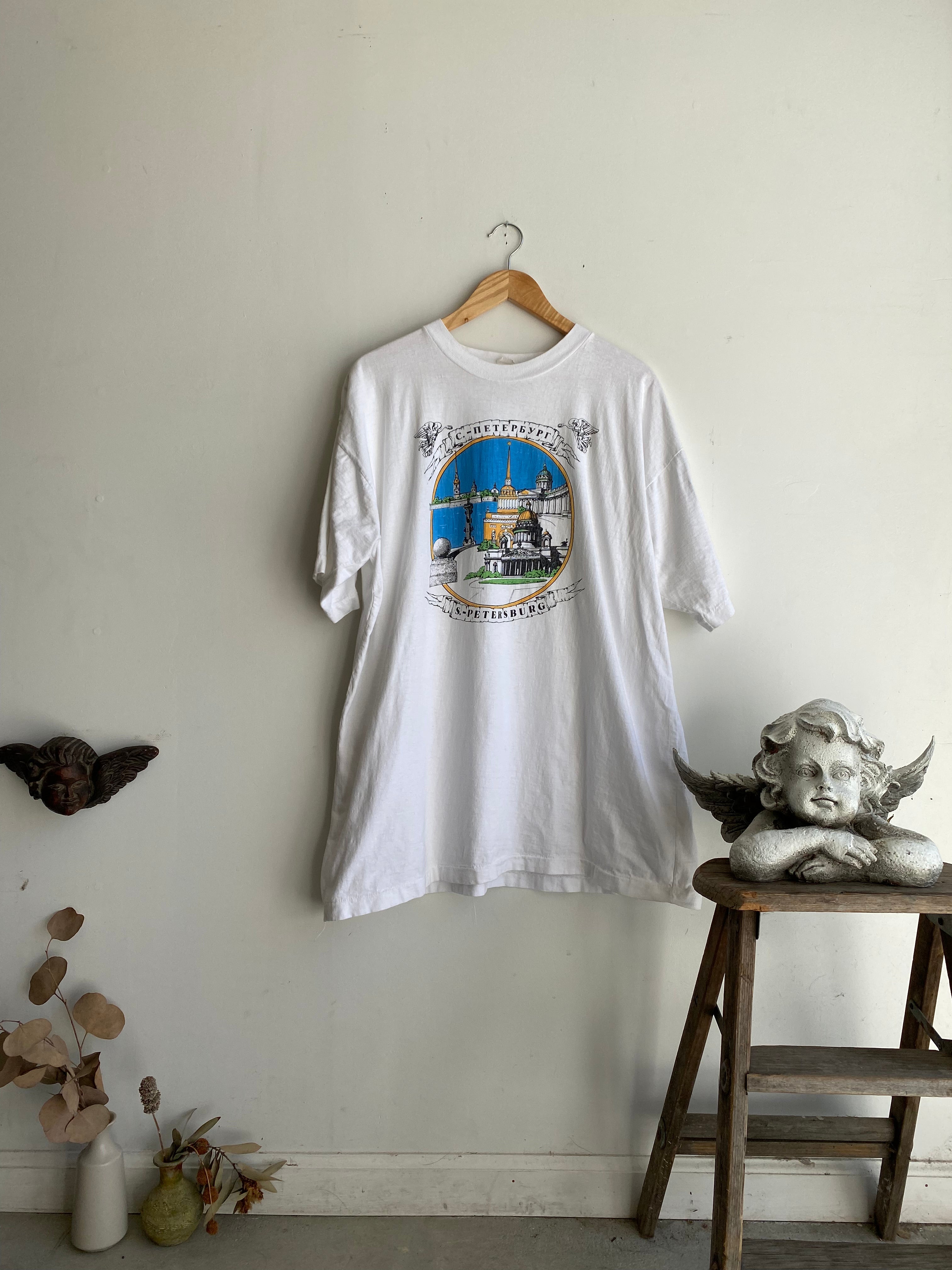 1990s St. Petersburg Tourism T-Shirt (XL)