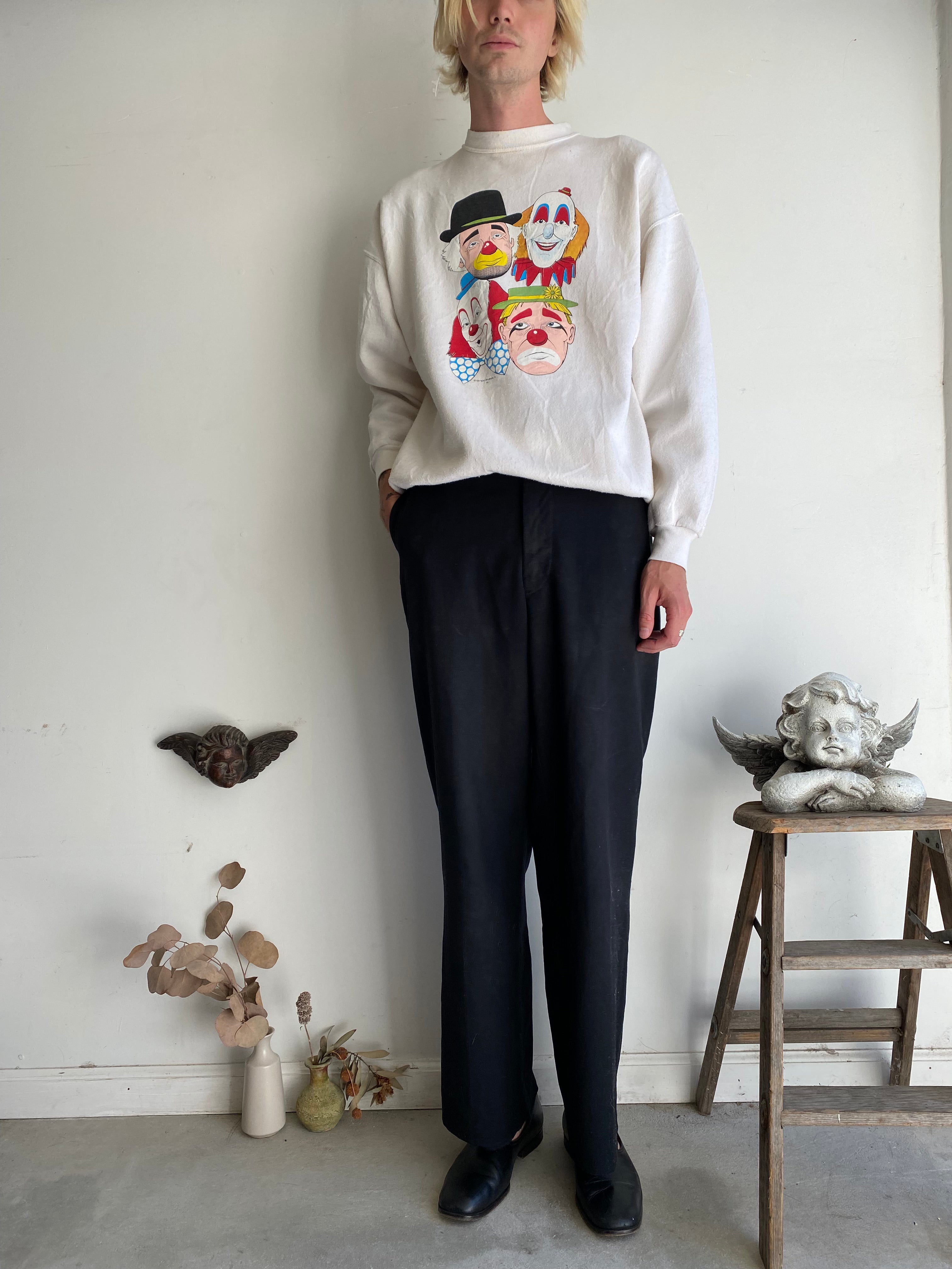 1990s Clown Sweatshirt (XL)