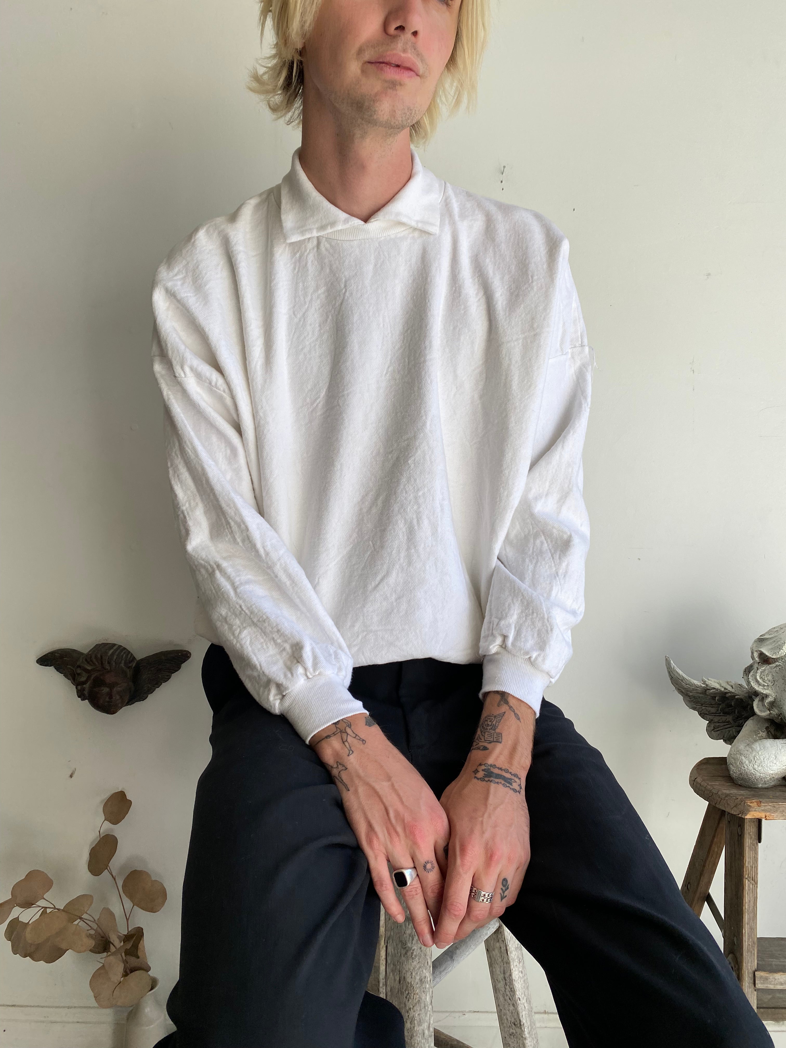 1990s Henri Collared Sweatshirt (Boxy M)