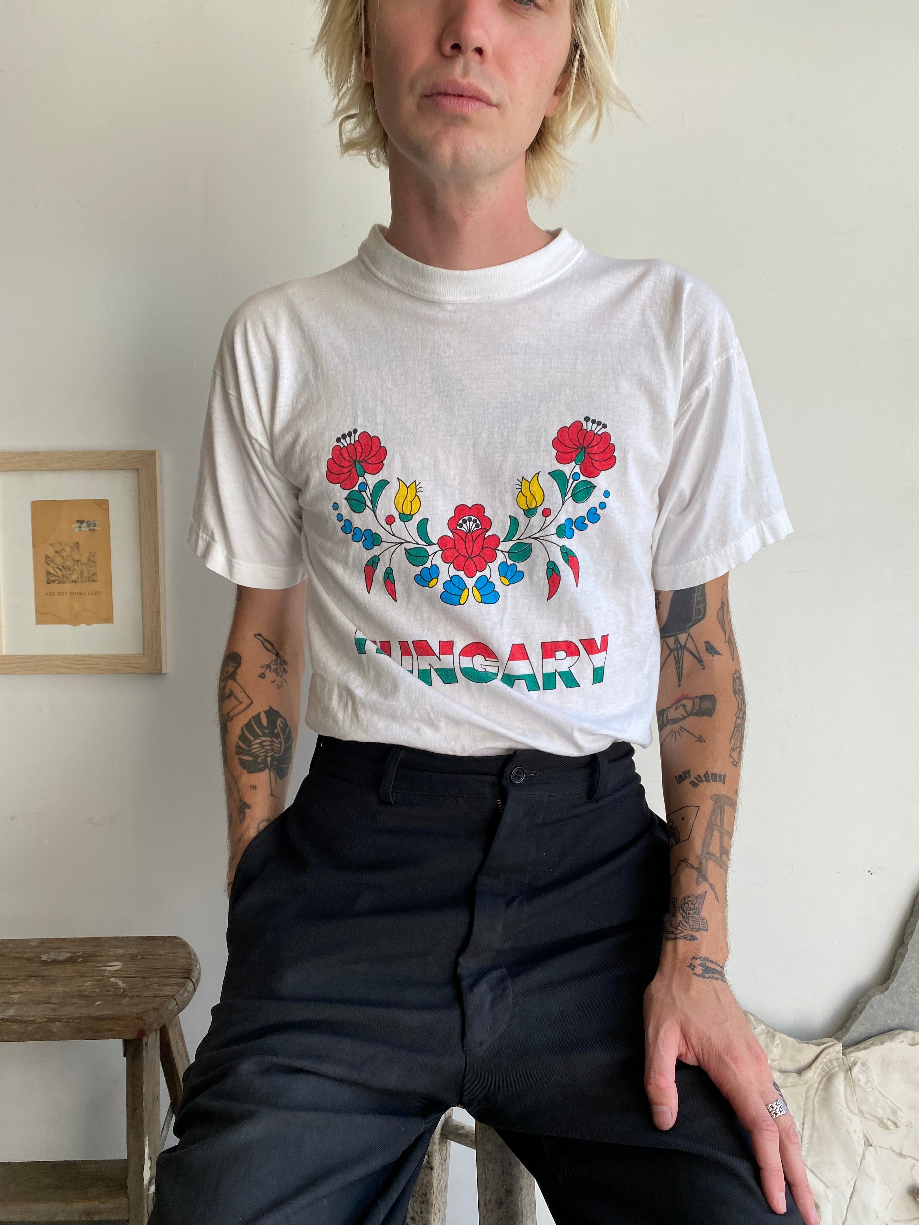 1980s Hungary Tourism T-Shirt (M)