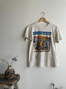 1980s Thrashed Auto Racing Tee (M)