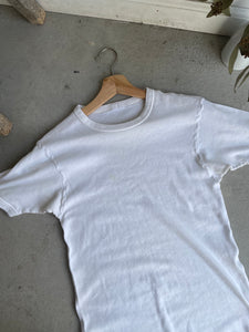 1970s Ribbed T-Shirt (M)