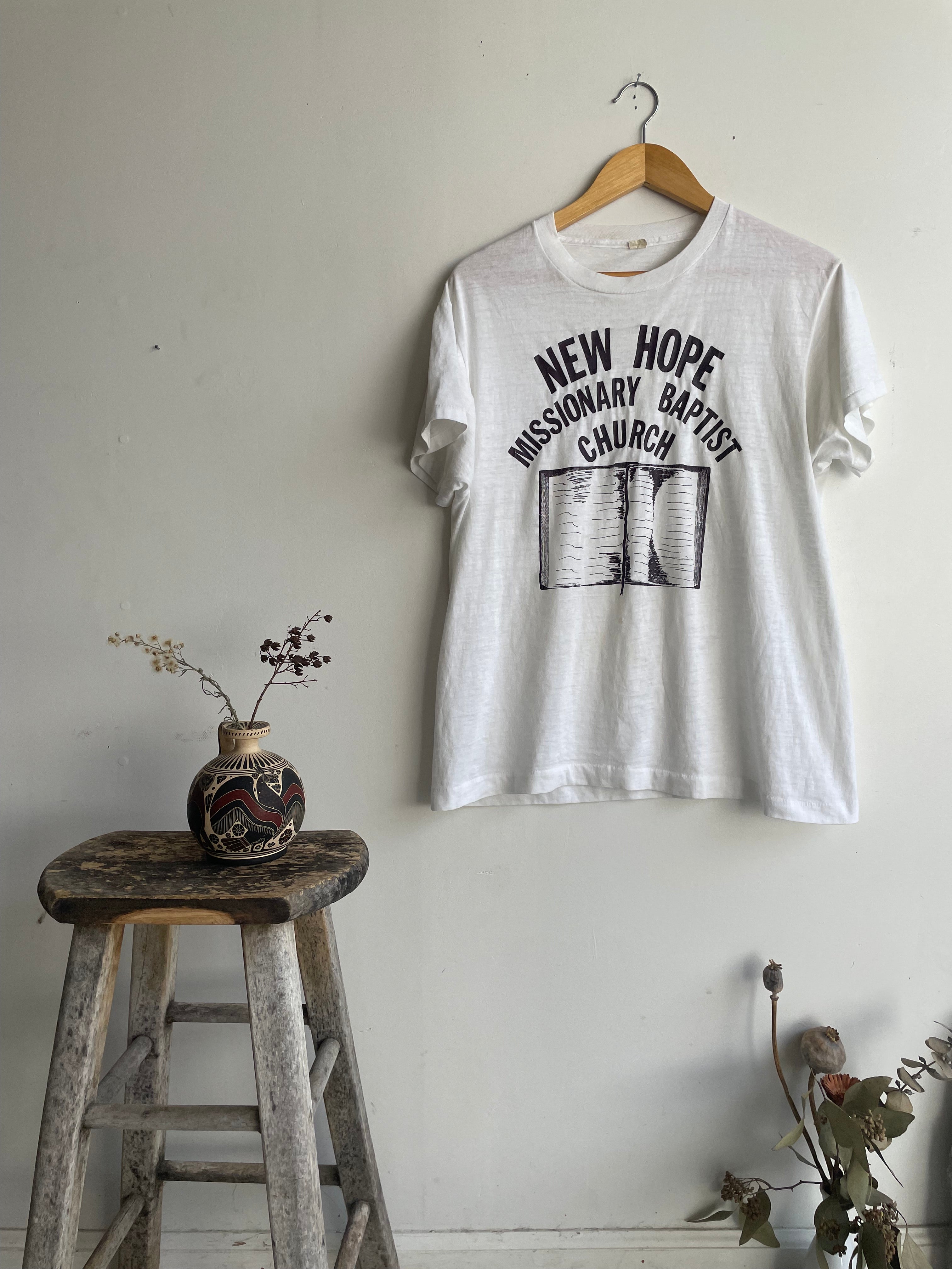 1980s New Hope Church T-Shirt (M/L)