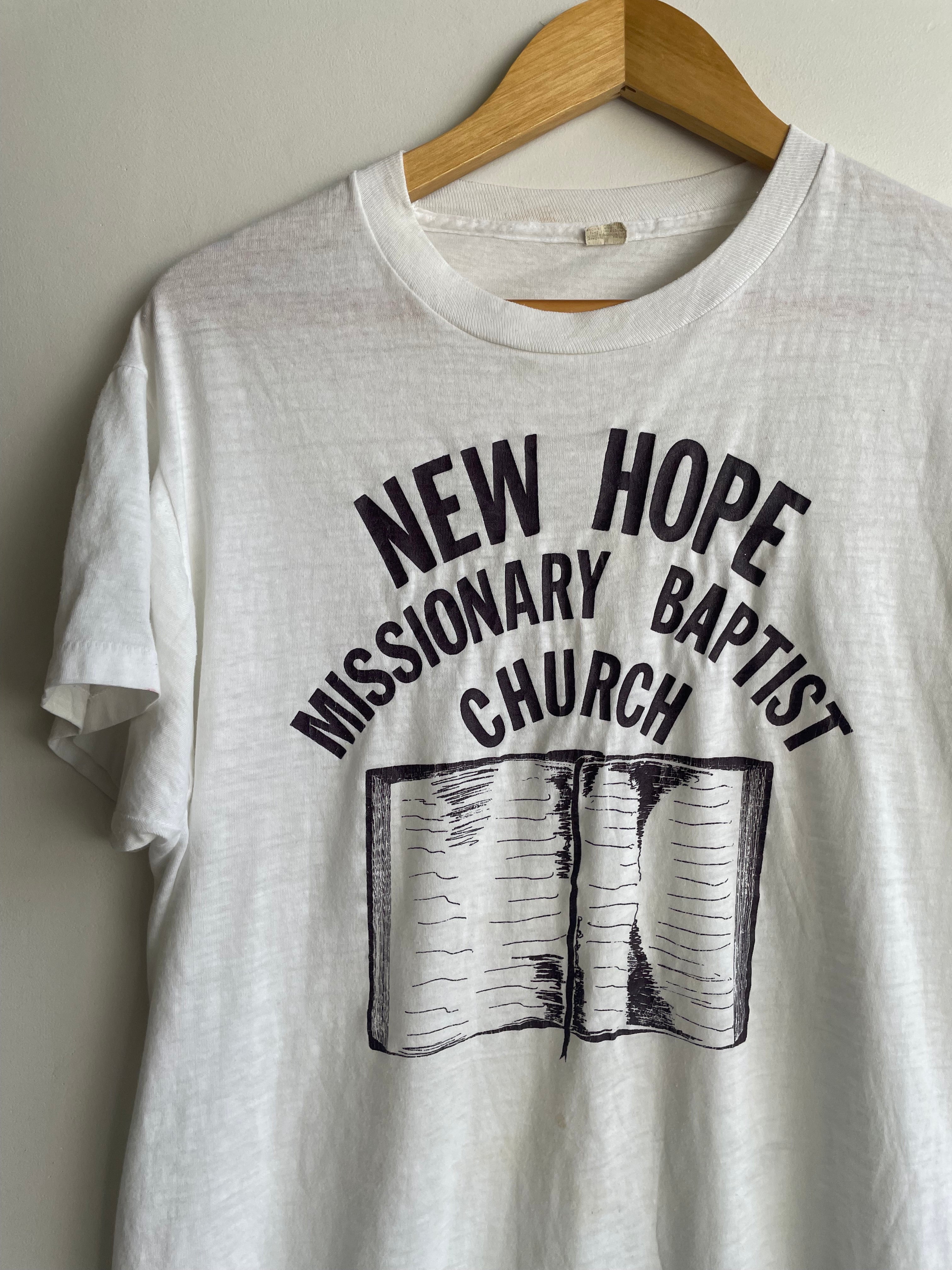 1980s New Hope Church T-Shirt (M/L)