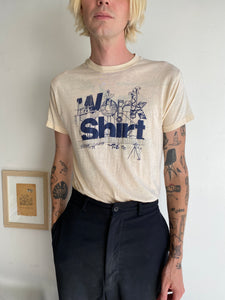 1980s Work Shirt T-Shirt (M)