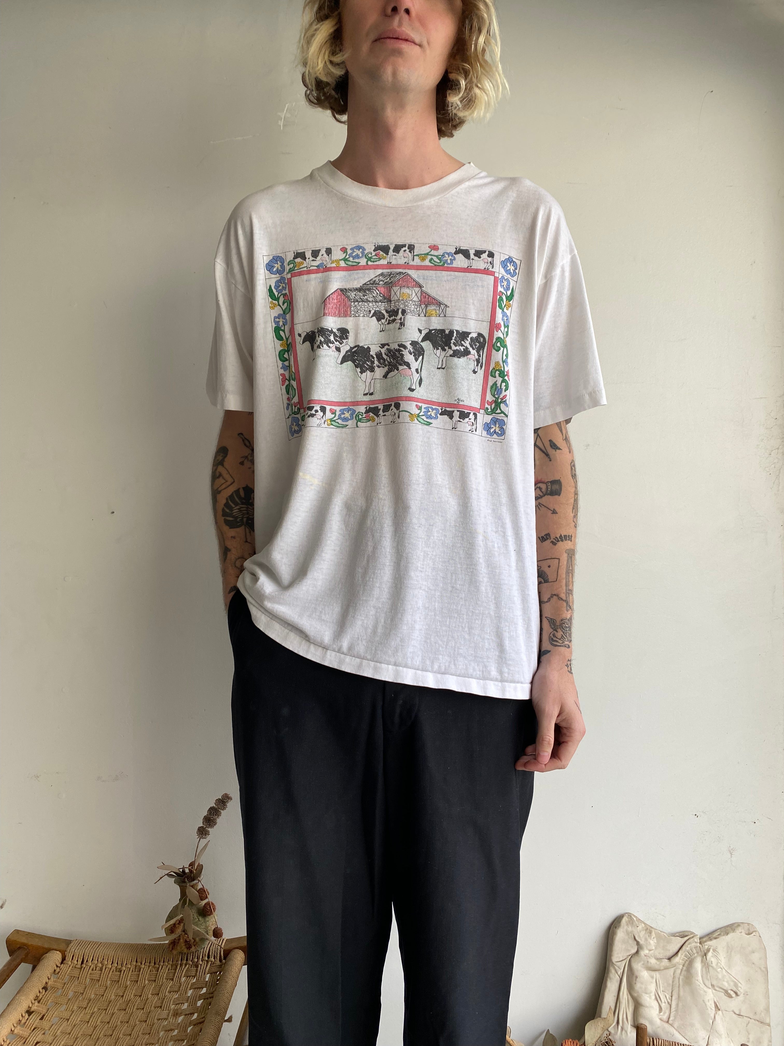 1993 Cow Farm T-Shirt (Boxy XXL)