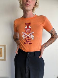 1980s Skull and Crush Bone Defense Tee (S/M)