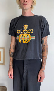 1980s Bootleg Gucci T-Shirt (Boxy S/M)