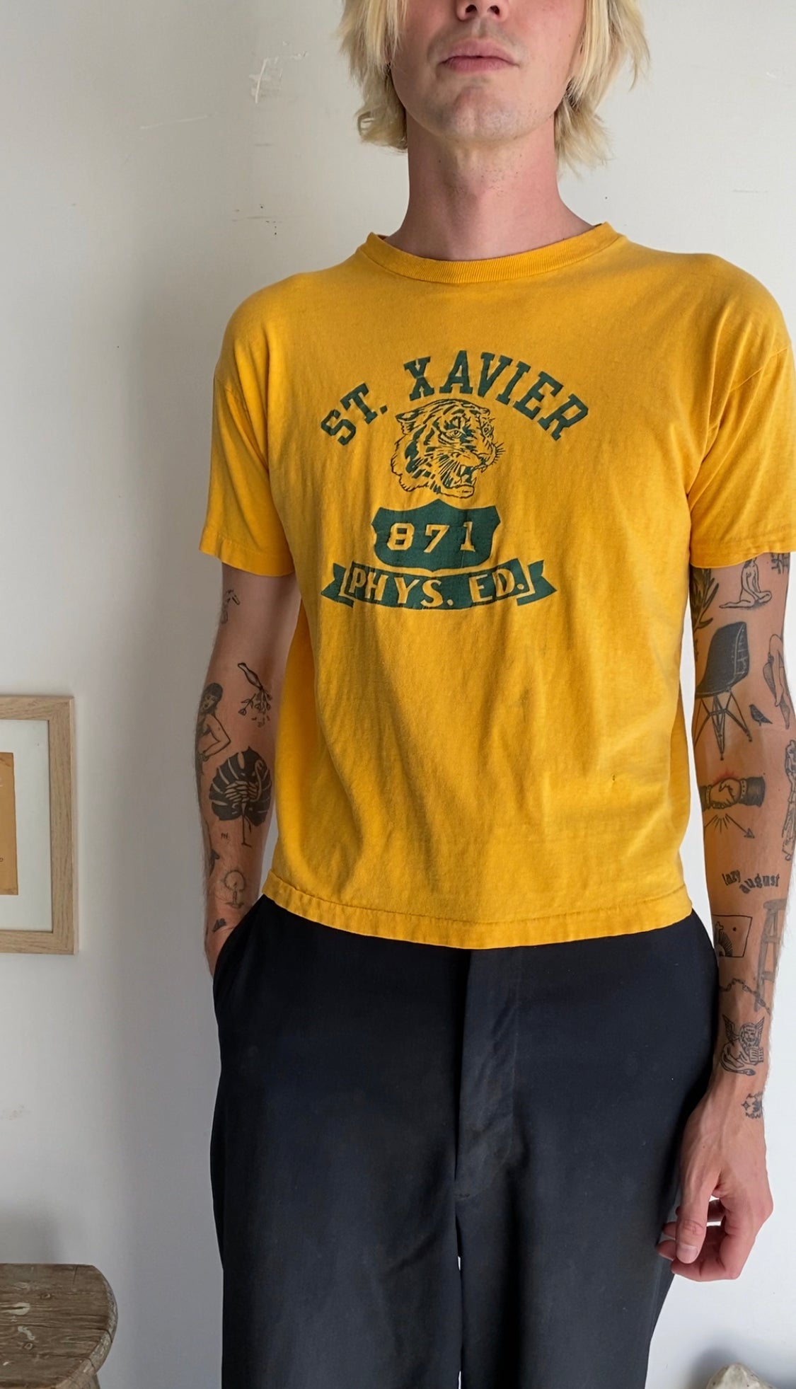 1970s St. Xavier T-Shirt (Boxy M)