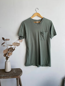 1980s Sage Green Pocket Blank (M)