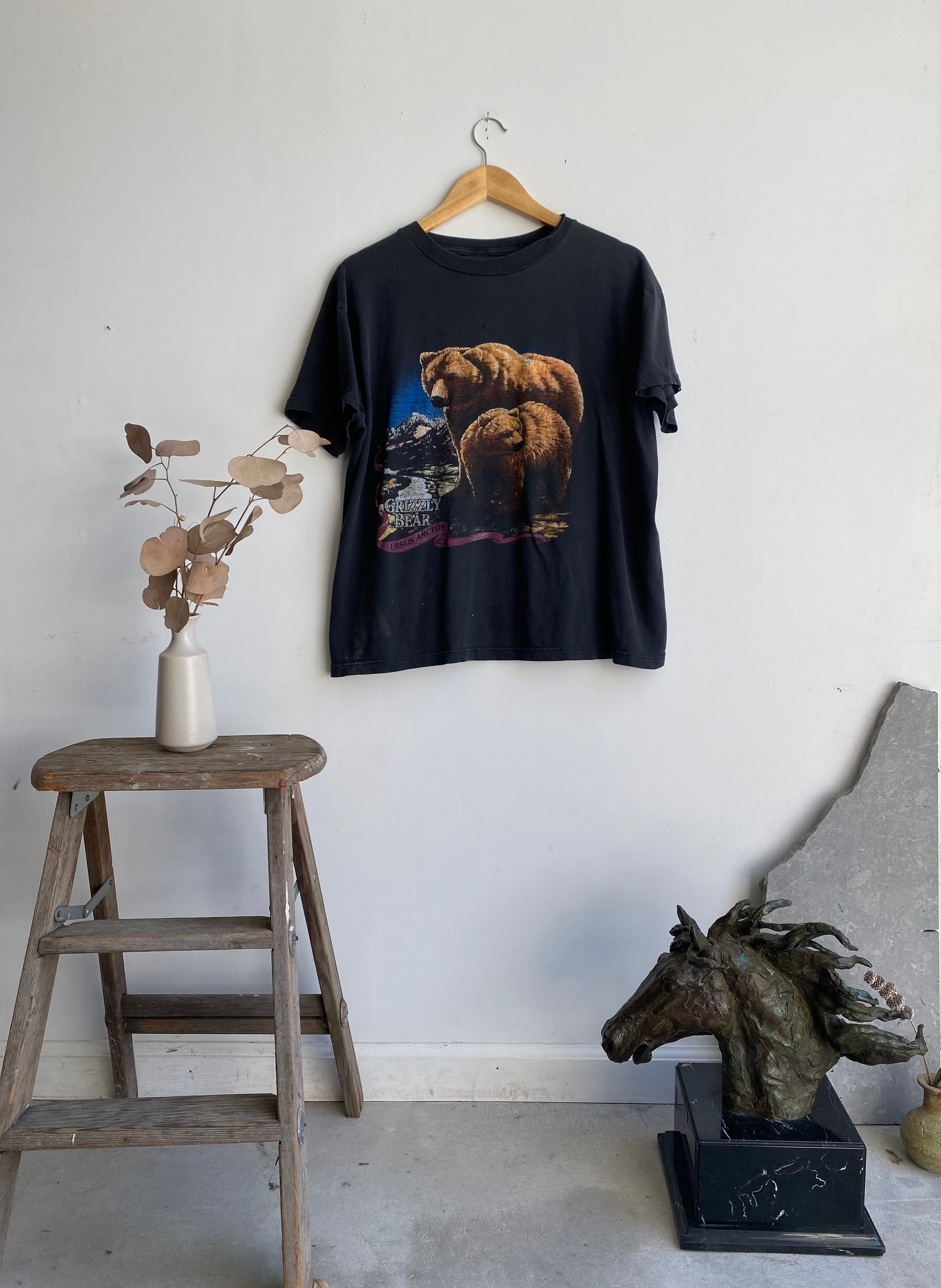 1990s Grizzly Bear T-Shirt (Boxy M)