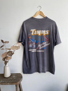 1980s Thrashed Licensed Harley Owner T-Shirt (XL)