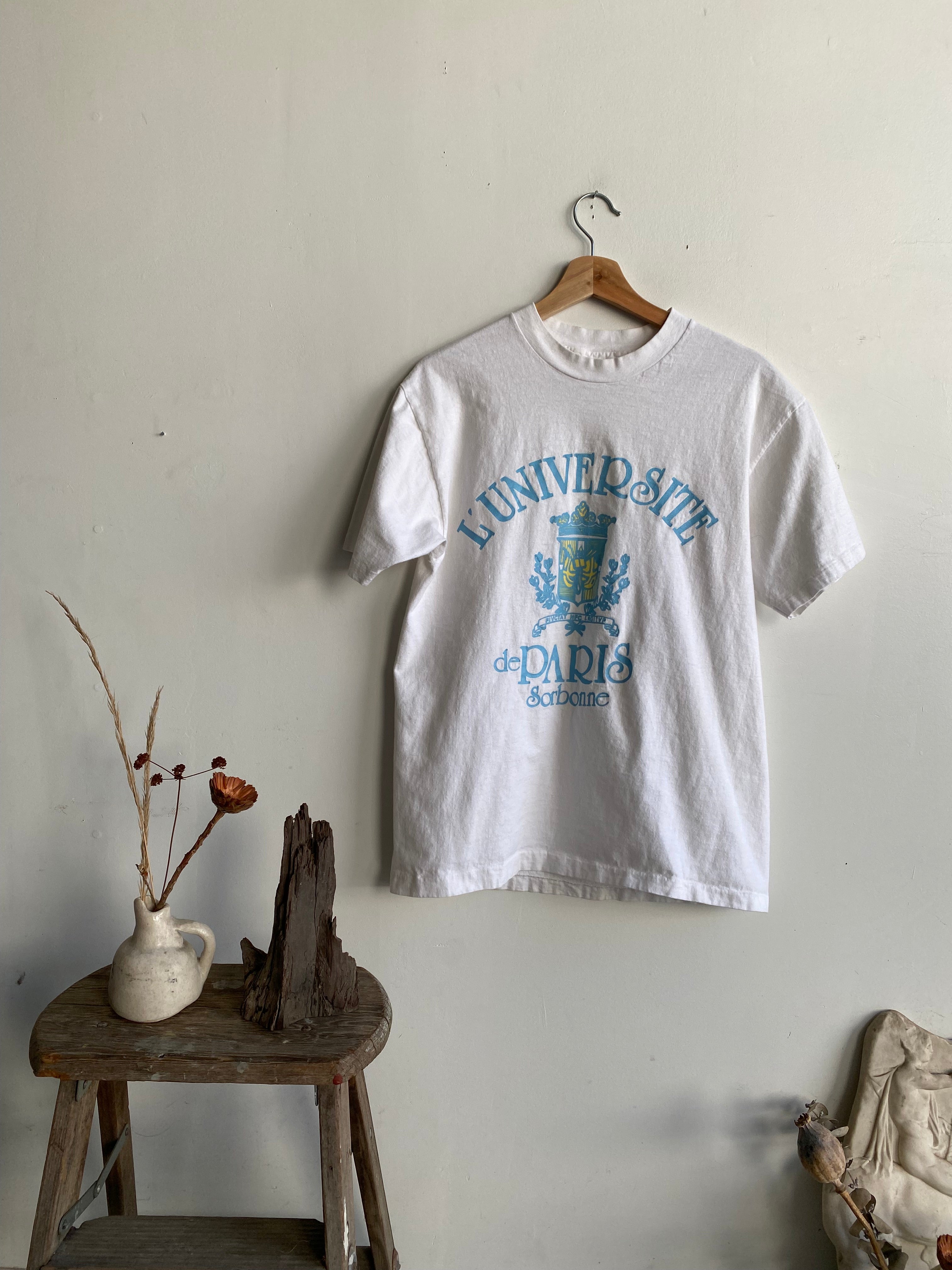 1980s Sorbonne University Paris Tee (M)