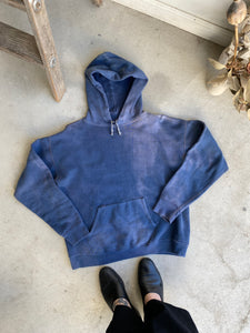 1960s Perfectly Worn Blue Hoodie (S/M)