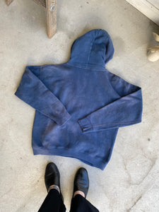 1960s Perfectly Worn Blue Hoodie (S/M)