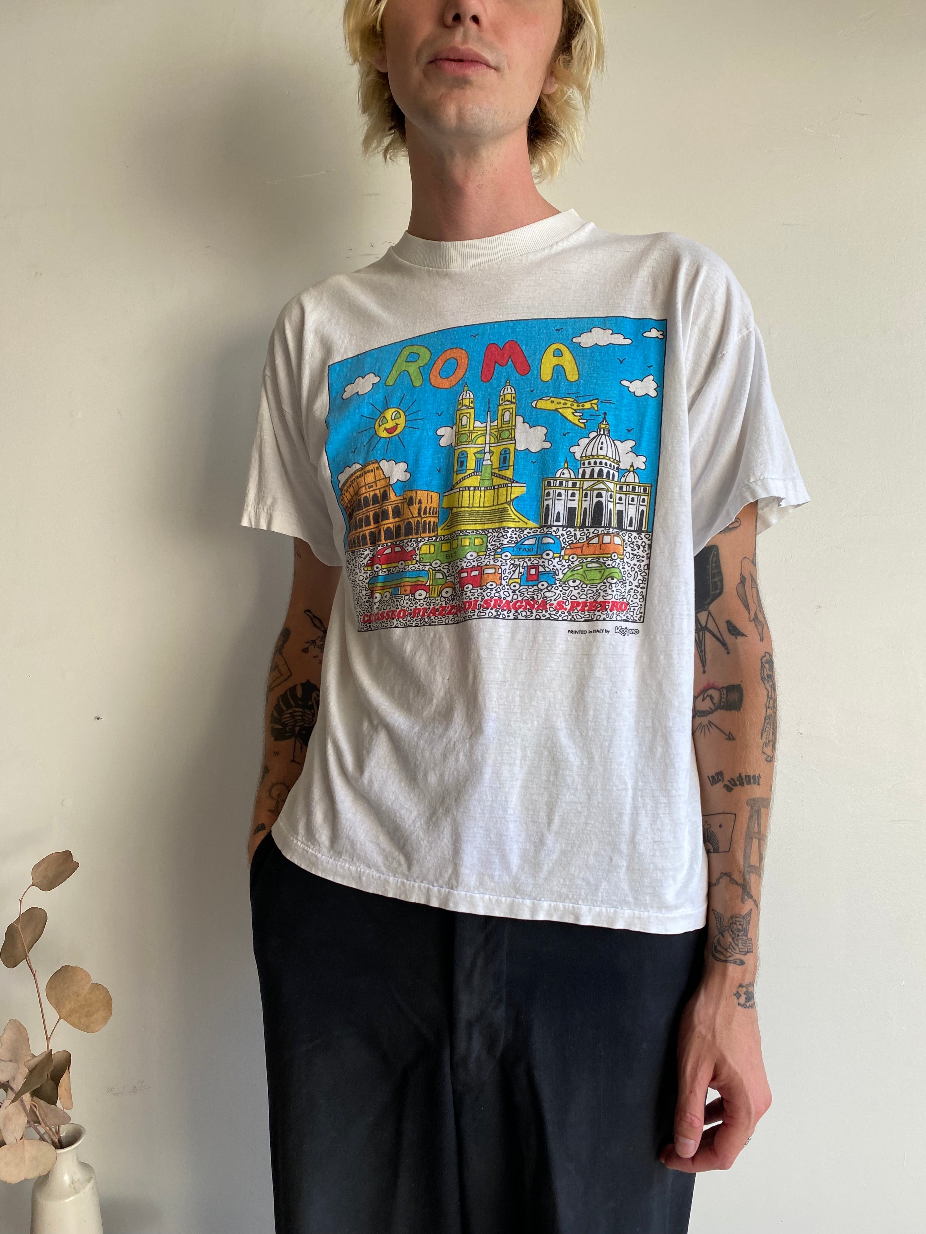 1980s Roma Tourism Tee (Boxy L)