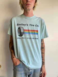 1980s Smiley's Tire Co. T-Shirt (XL)