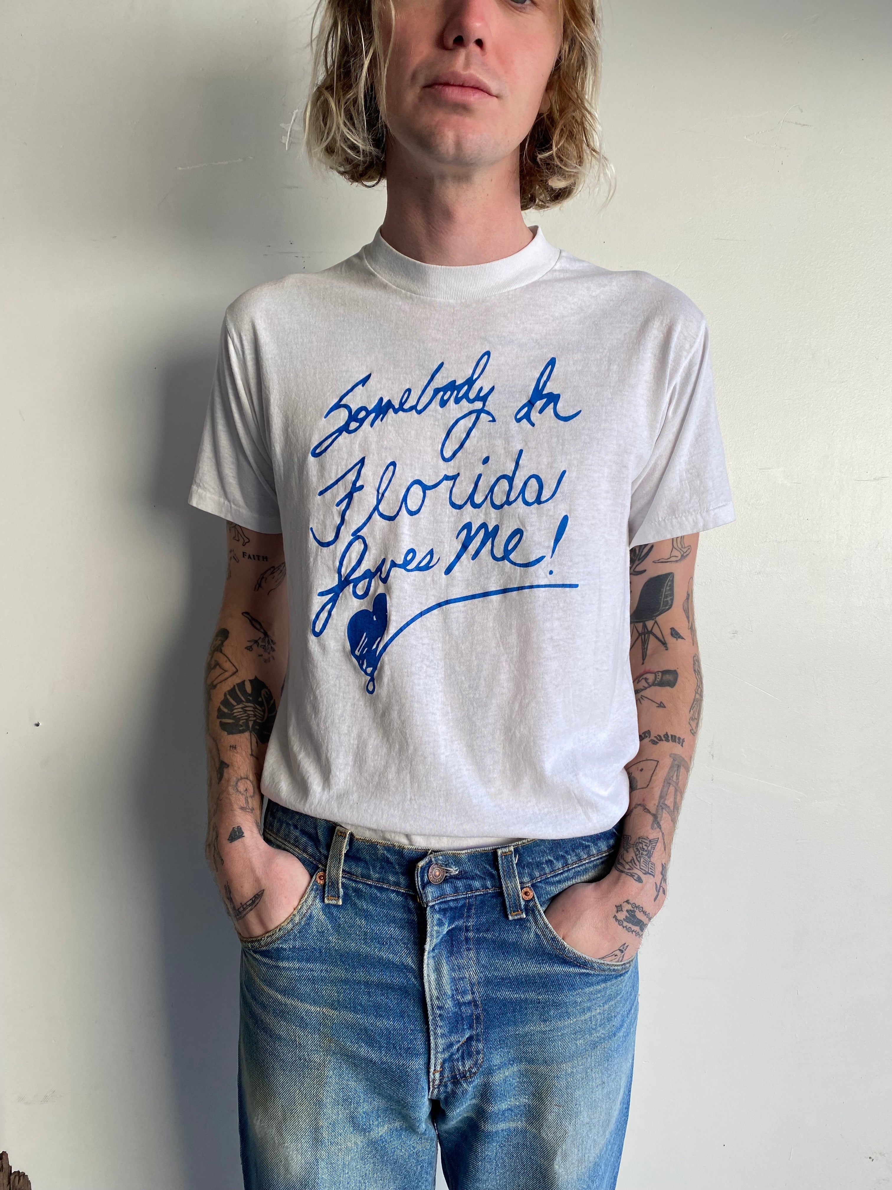 1980s "Somebody in Florida Loves Me!" Tee (S/M)