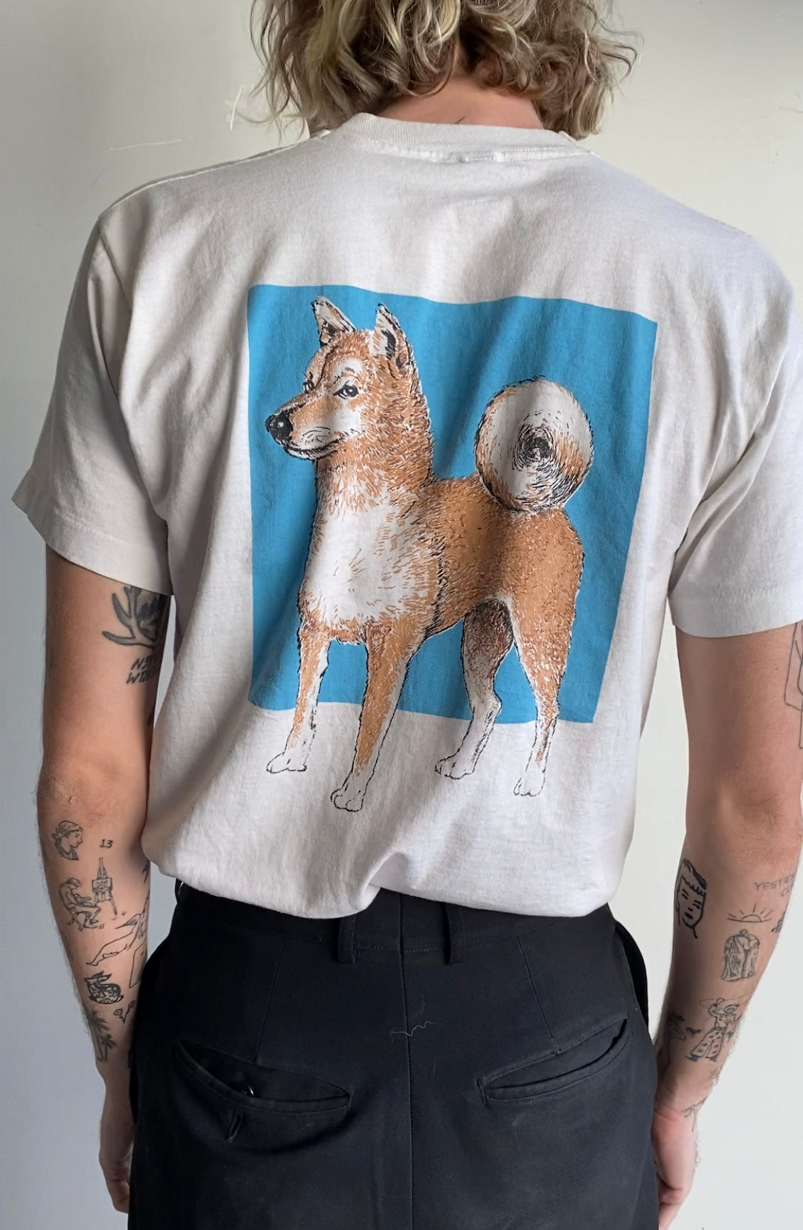 1980s Shiba Inu T-Shirt (M/L)