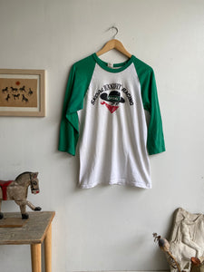 1980s Skoal Bandit Racing Baseball Tee (S/M)