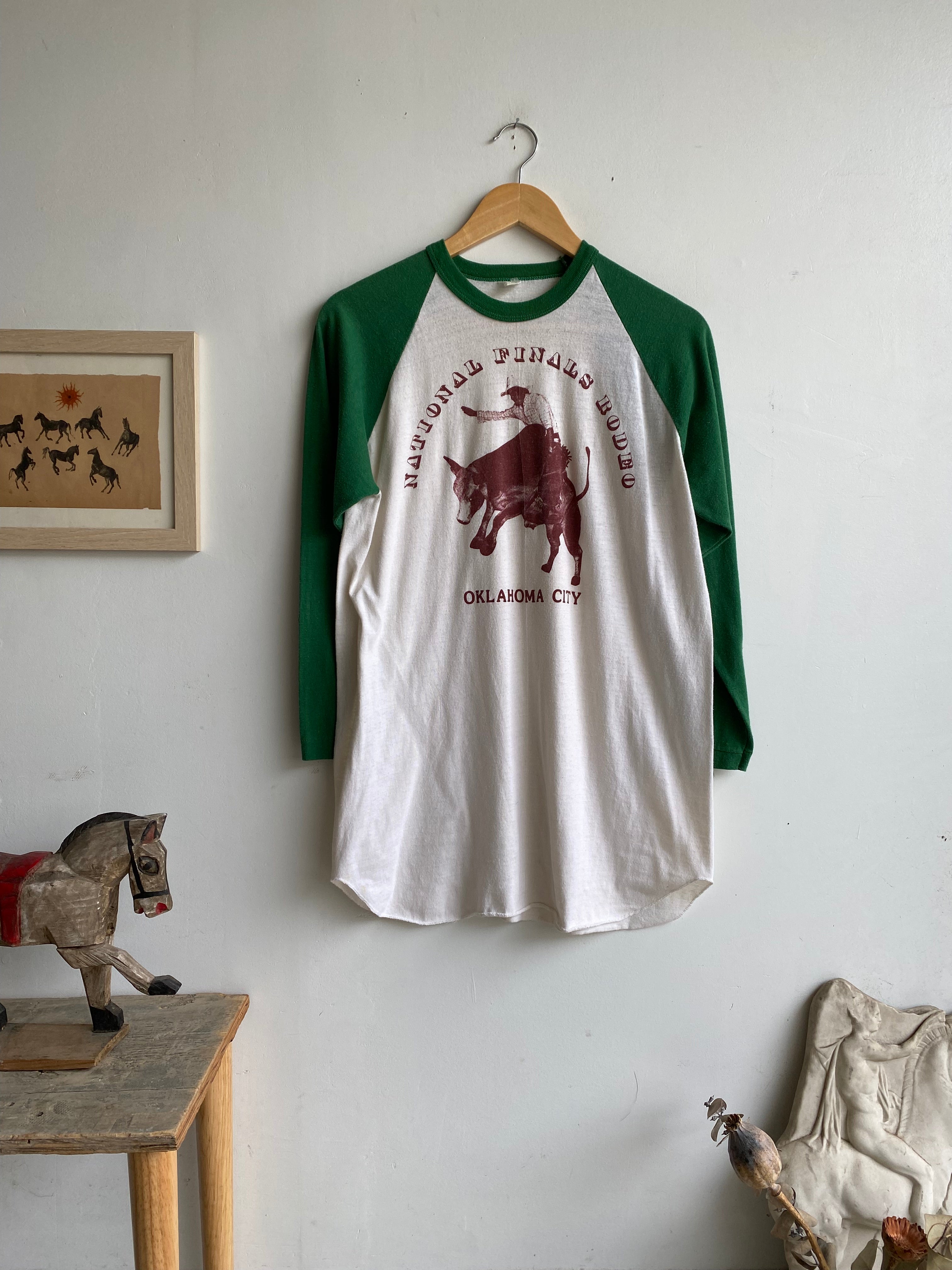 1980s National Finals Rodeo Baseball Tee (L)