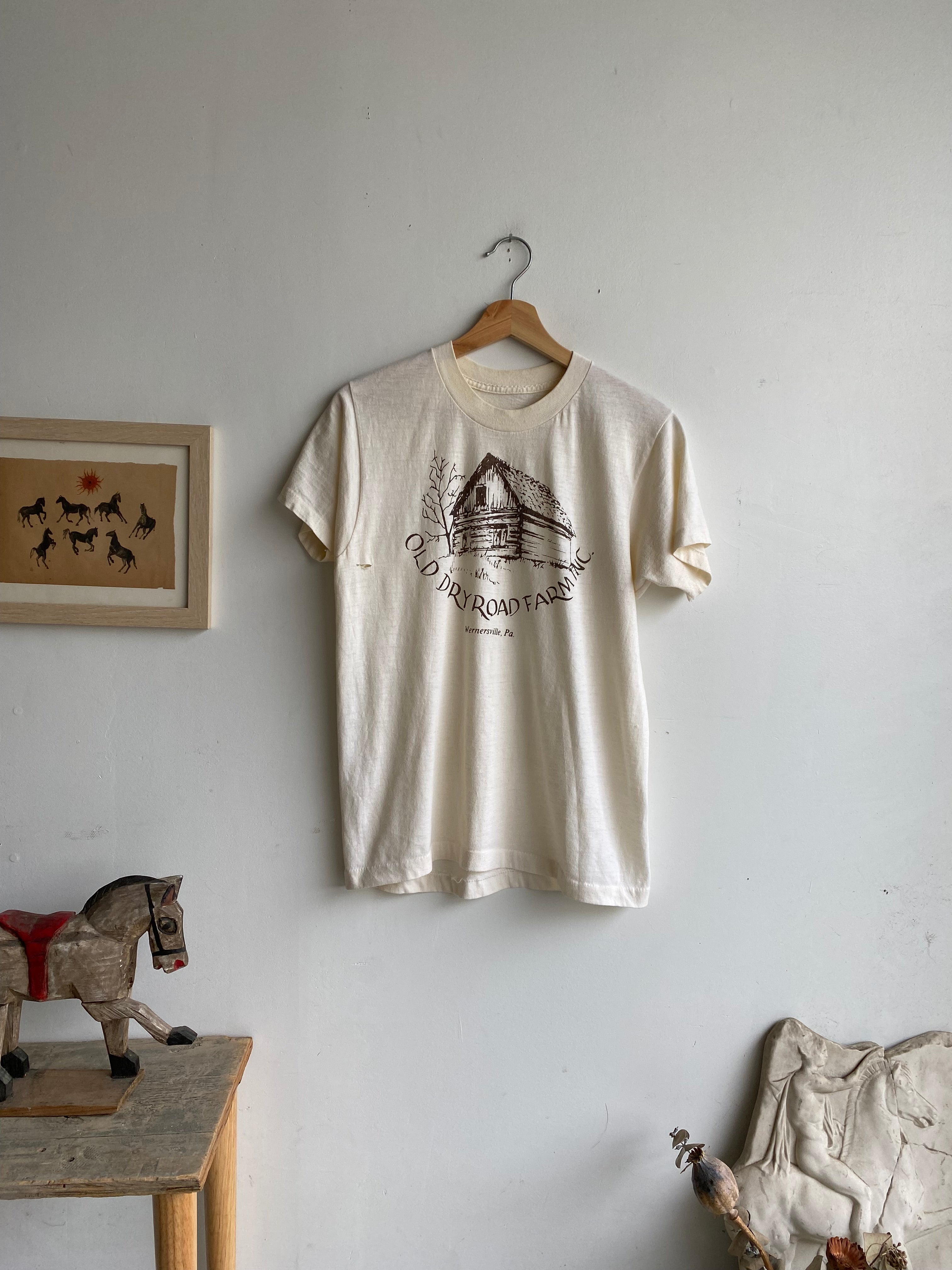 1970s Old Dry Road Farm T-Shirt (S/M)