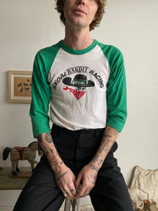 1980s Skoal Bandit Racing Baseball Tee (S/M)