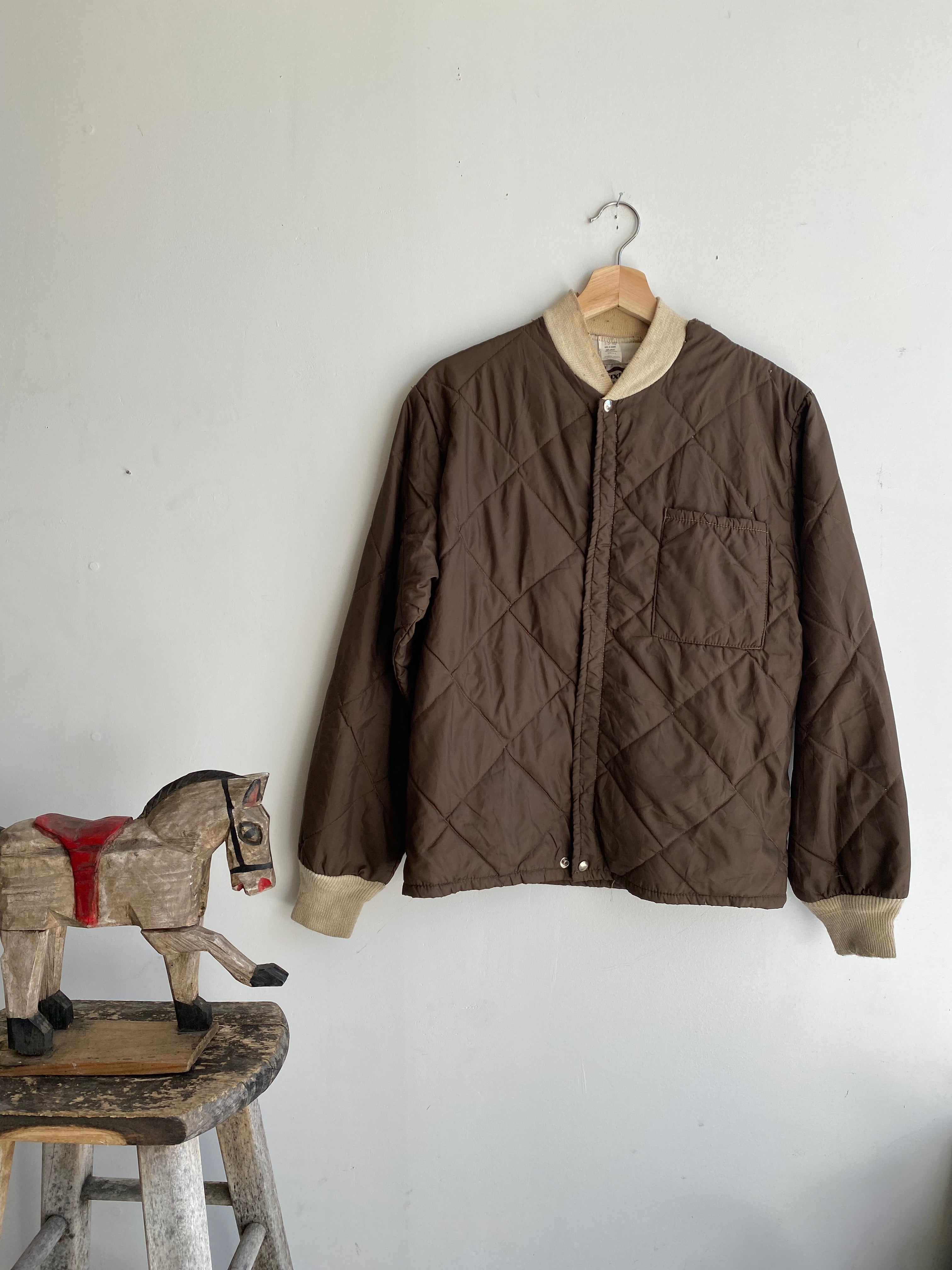 1970s DuxBack Structured Puffy Jacket Liner (M)