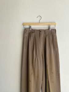 Beautiful 1940s Thrashed Trousers (27 x 31)