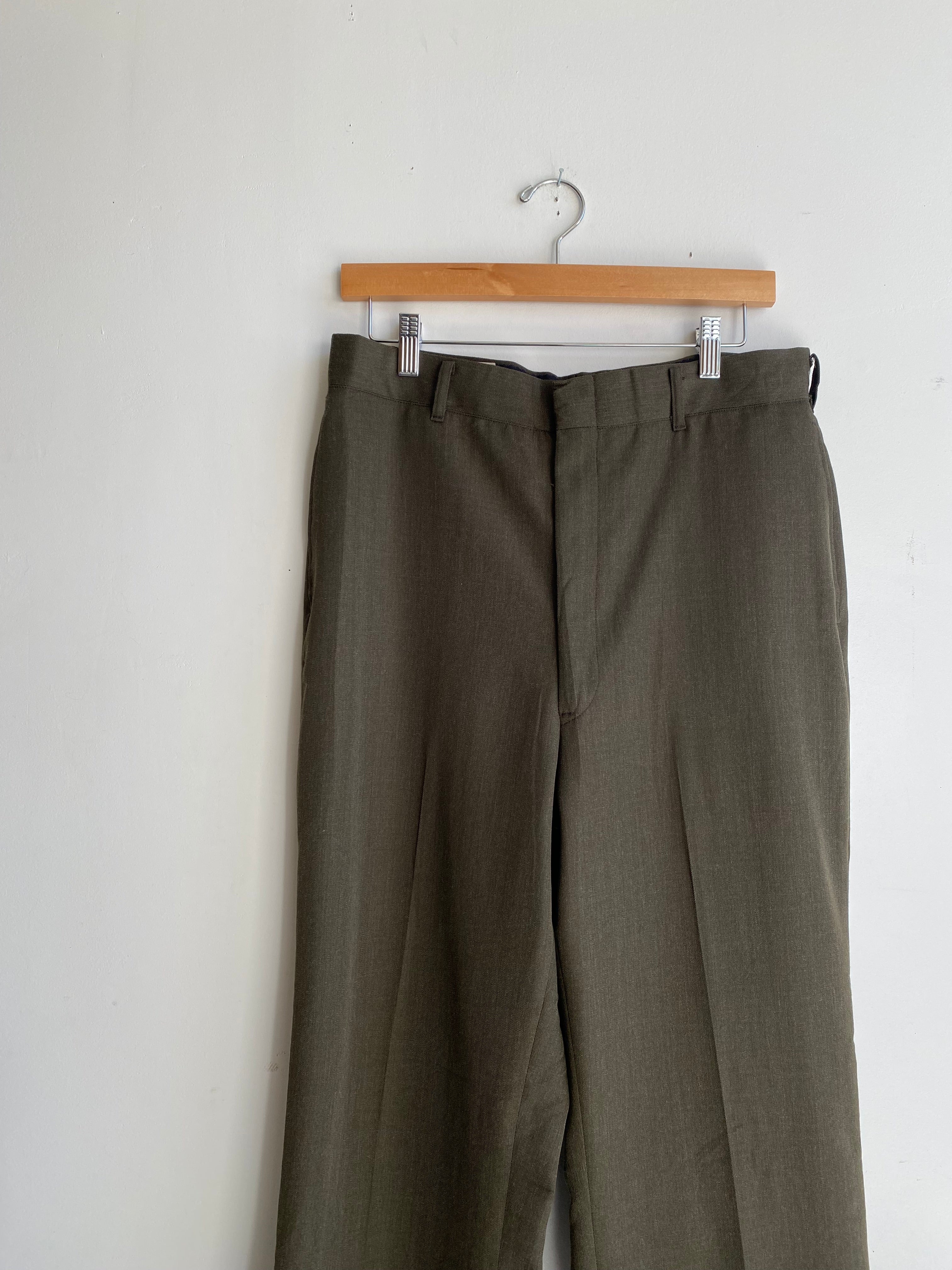 1970s Marine Corp. Trousers (32 x 34)