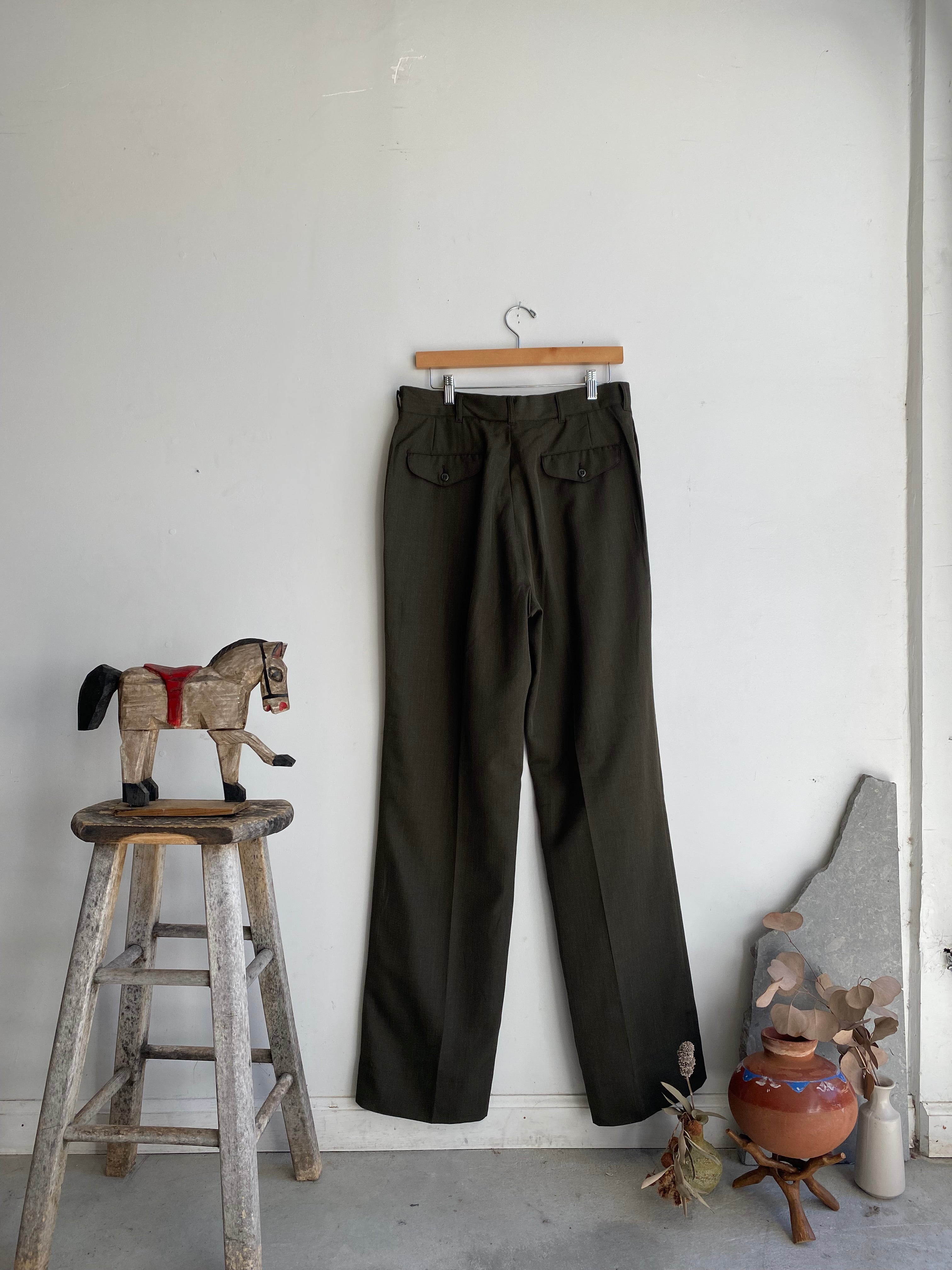 1970s Marine Corp. Trousers (32 x 34)